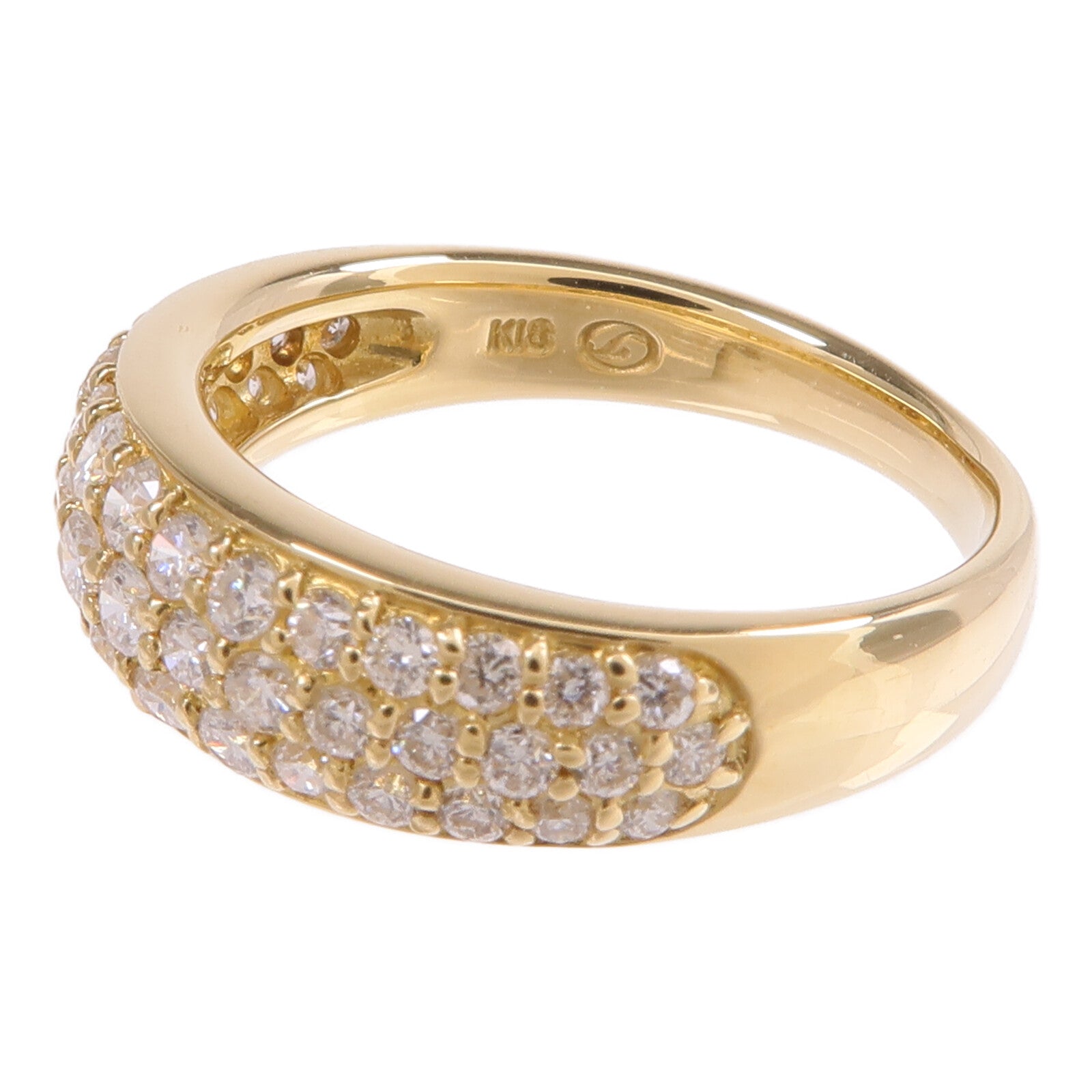 JEWELRY 18K黃金Diamond Ring鑽石戒指US#5.25