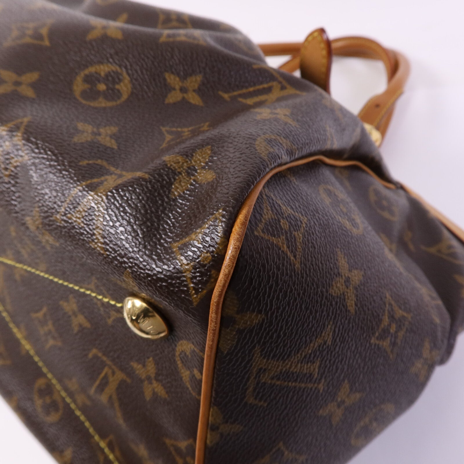 LOUIS VUITTON Monogram Tivoli GM金扣肩背袋