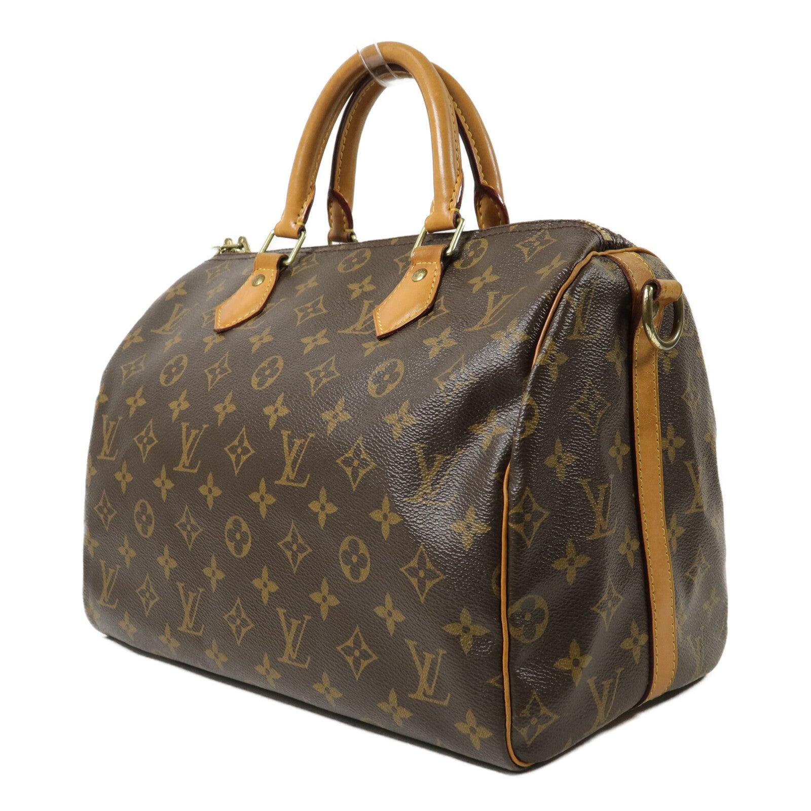 LOUIS VUITTON Monogram Speedy Bandouliere 30手挽肩背兩用袋