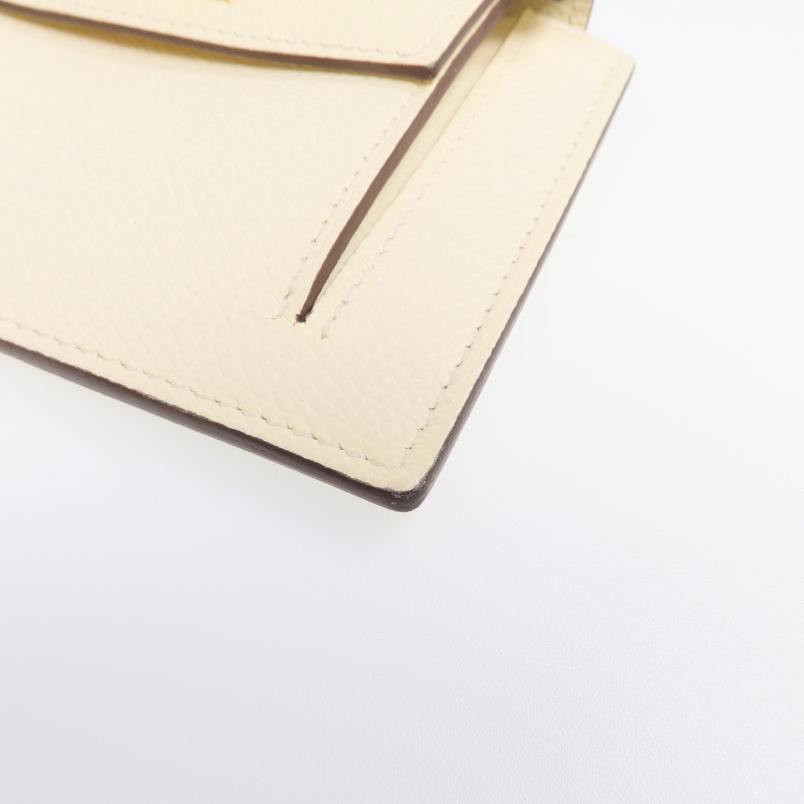 HERMES Epsom皮革Kelly Pocket金扣零錢包Nata