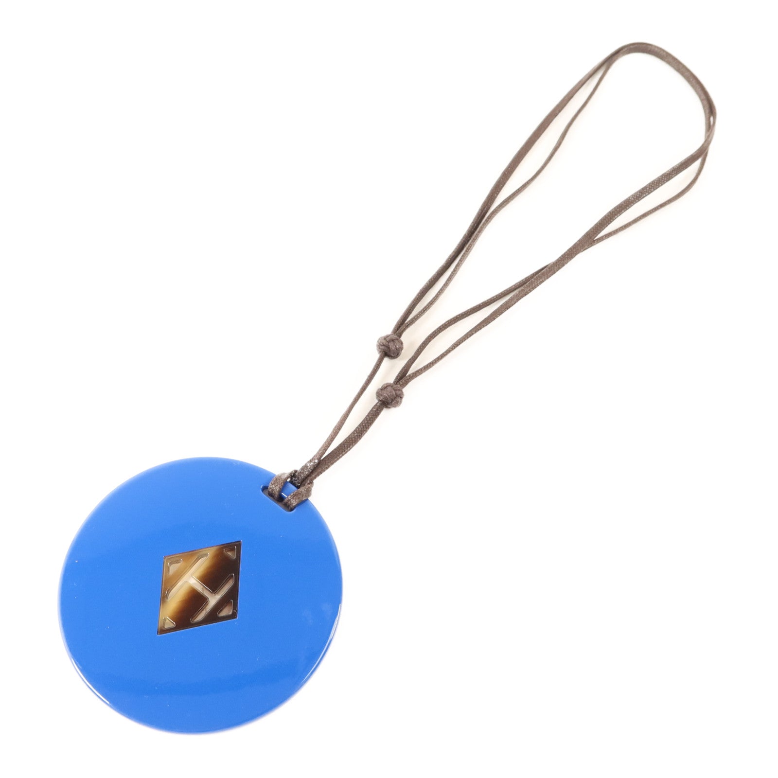 HERMES 【激減優惠】水牛角H Logo Necklace項鍊