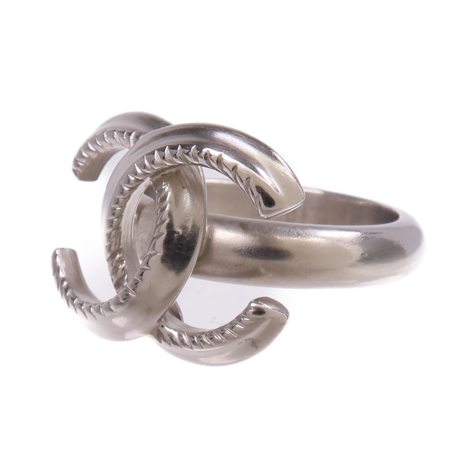 CHANEL 金屬Ring戒指US#6.25