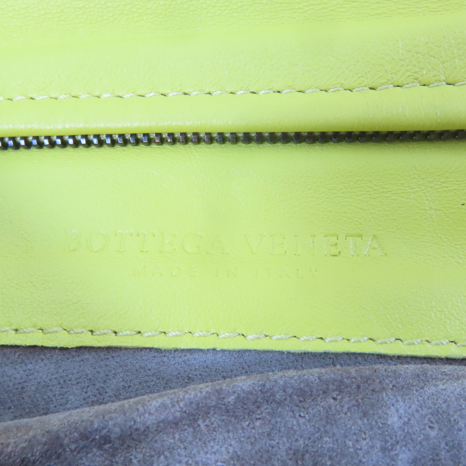 BOTTEGA VENETA 【激減優惠】牛皮皮革Clutch Bag手拿包黃色