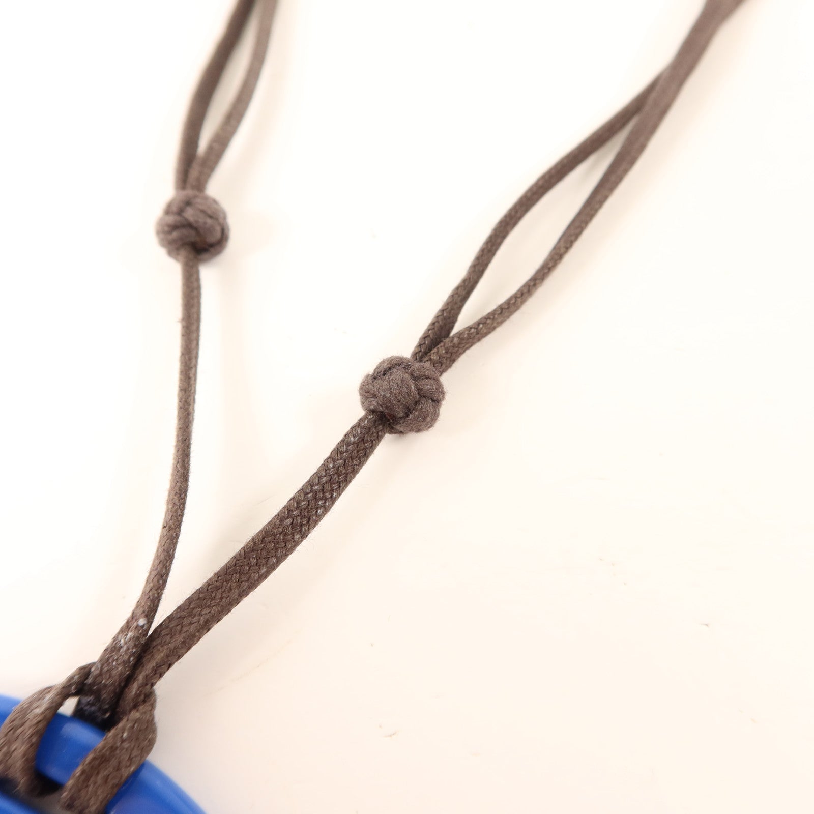 HERMES 【激減優惠】水牛角H Logo Necklace項鍊