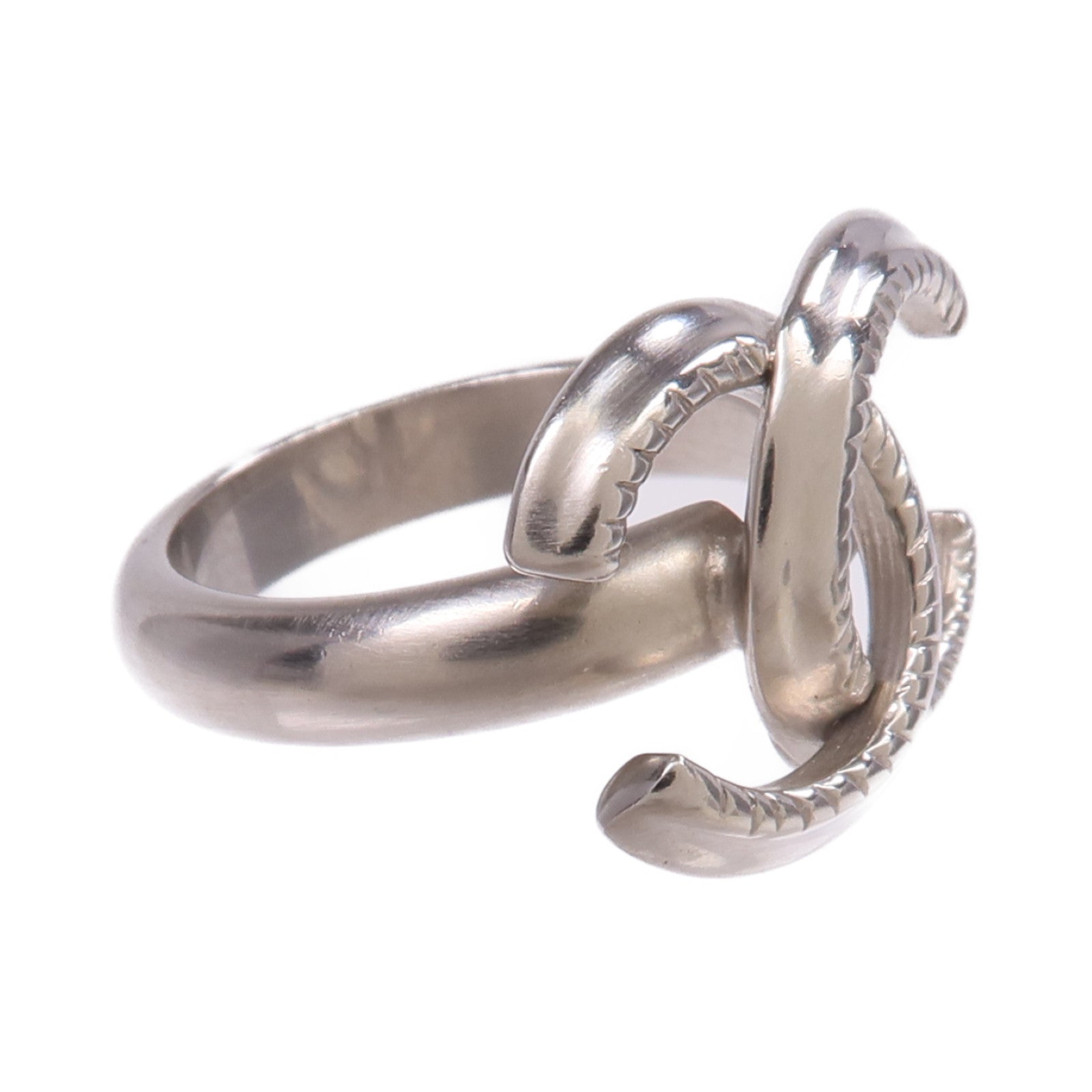 CHANEL 金屬Ring戒指US#6.25