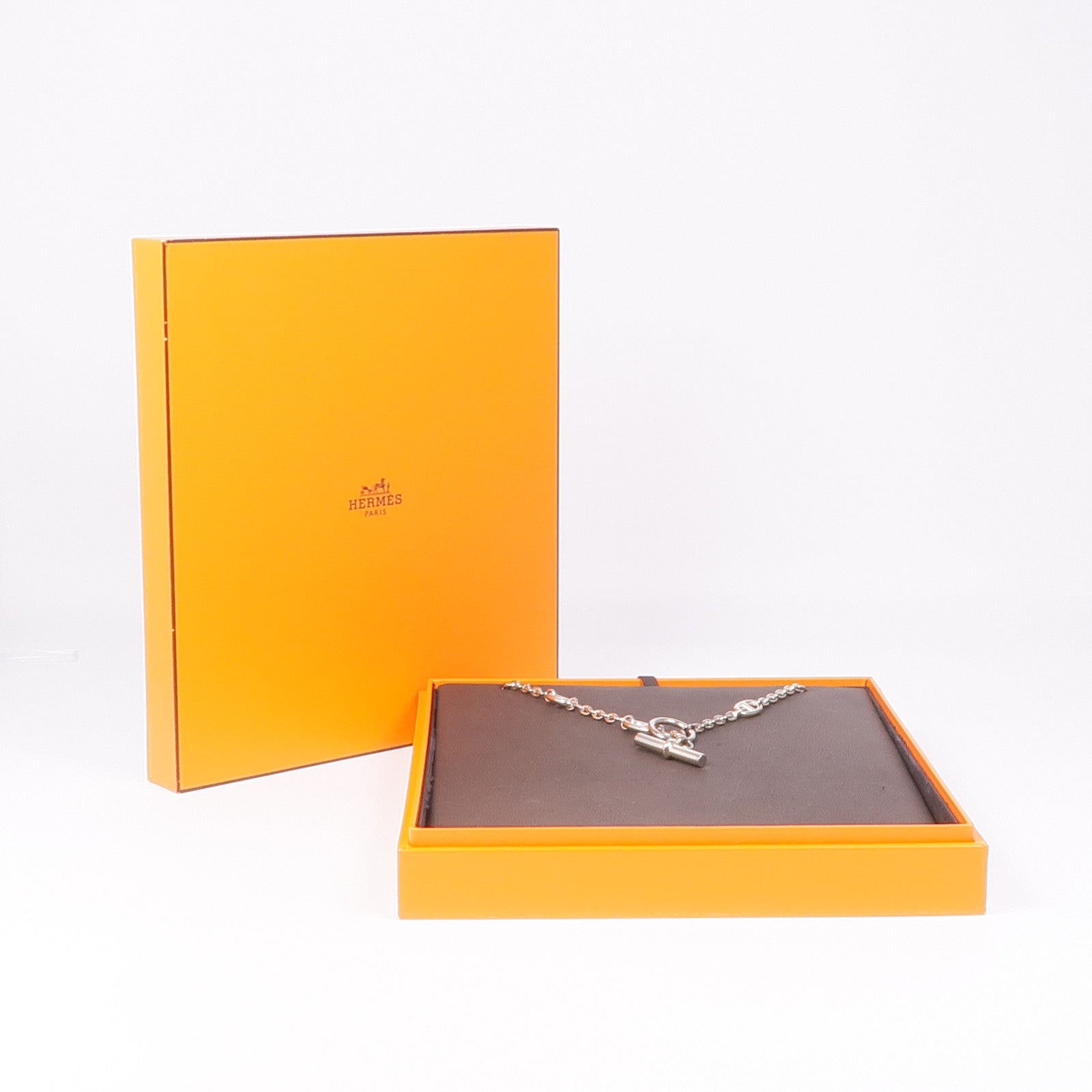 HERMES 925純銀Farandole long necklace 120項鍊
