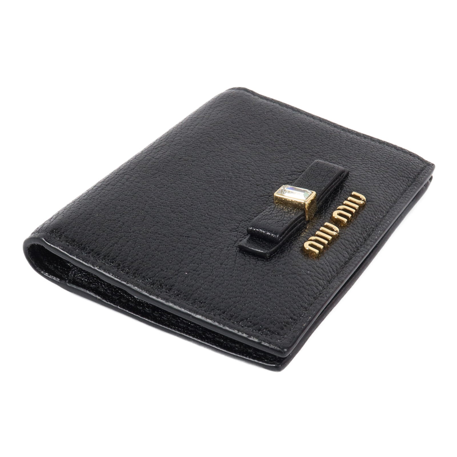 Miu Miu 牛皮皮革Madras Wallet錢包