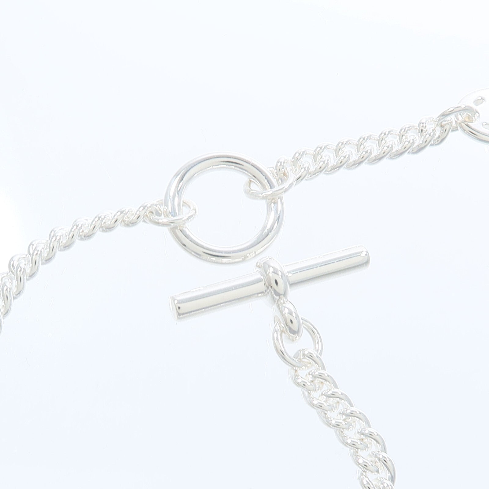 HERMES 925純銀Point Sellier Bracelet手鏈