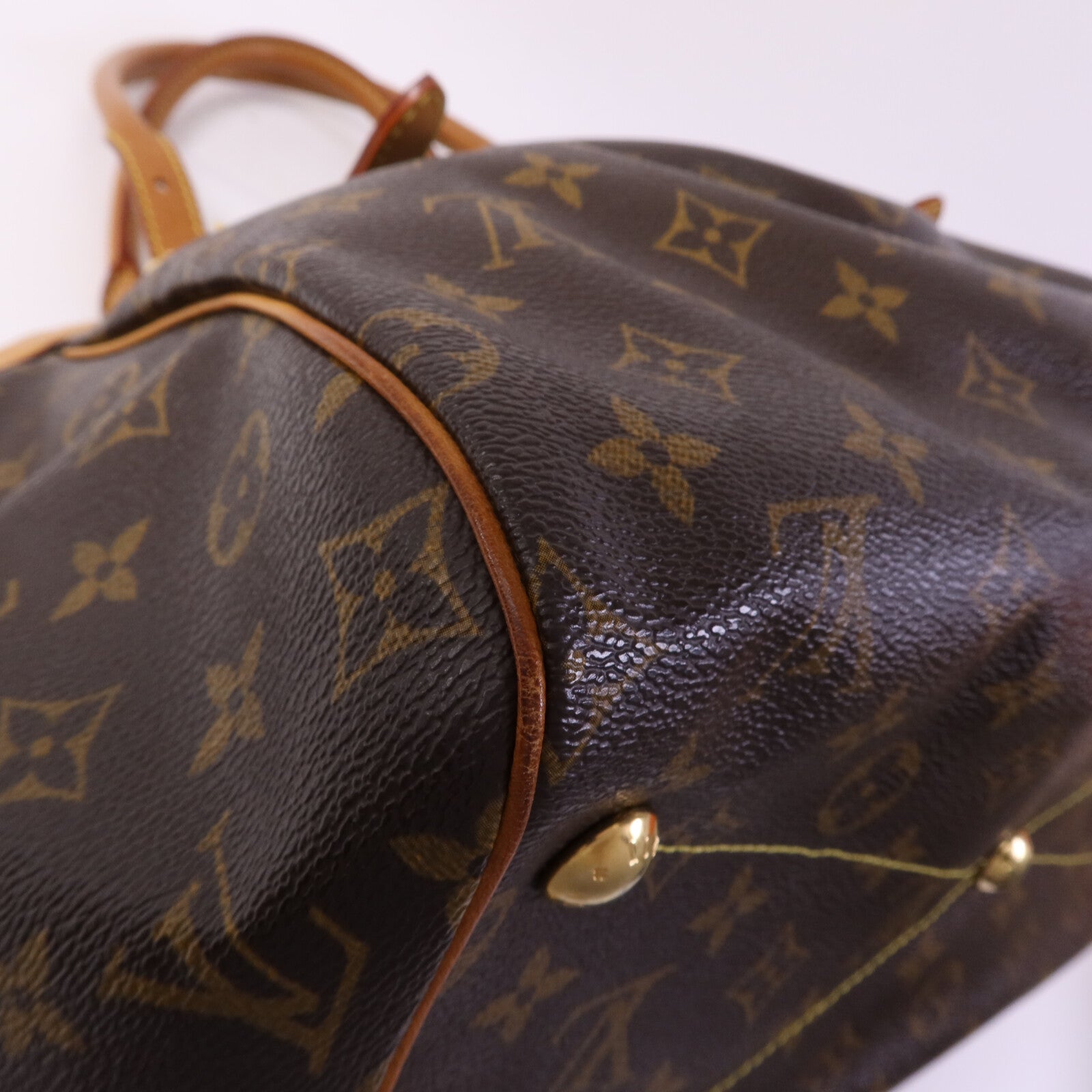 LOUIS VUITTON Monogram Tivoli GM金扣肩背袋