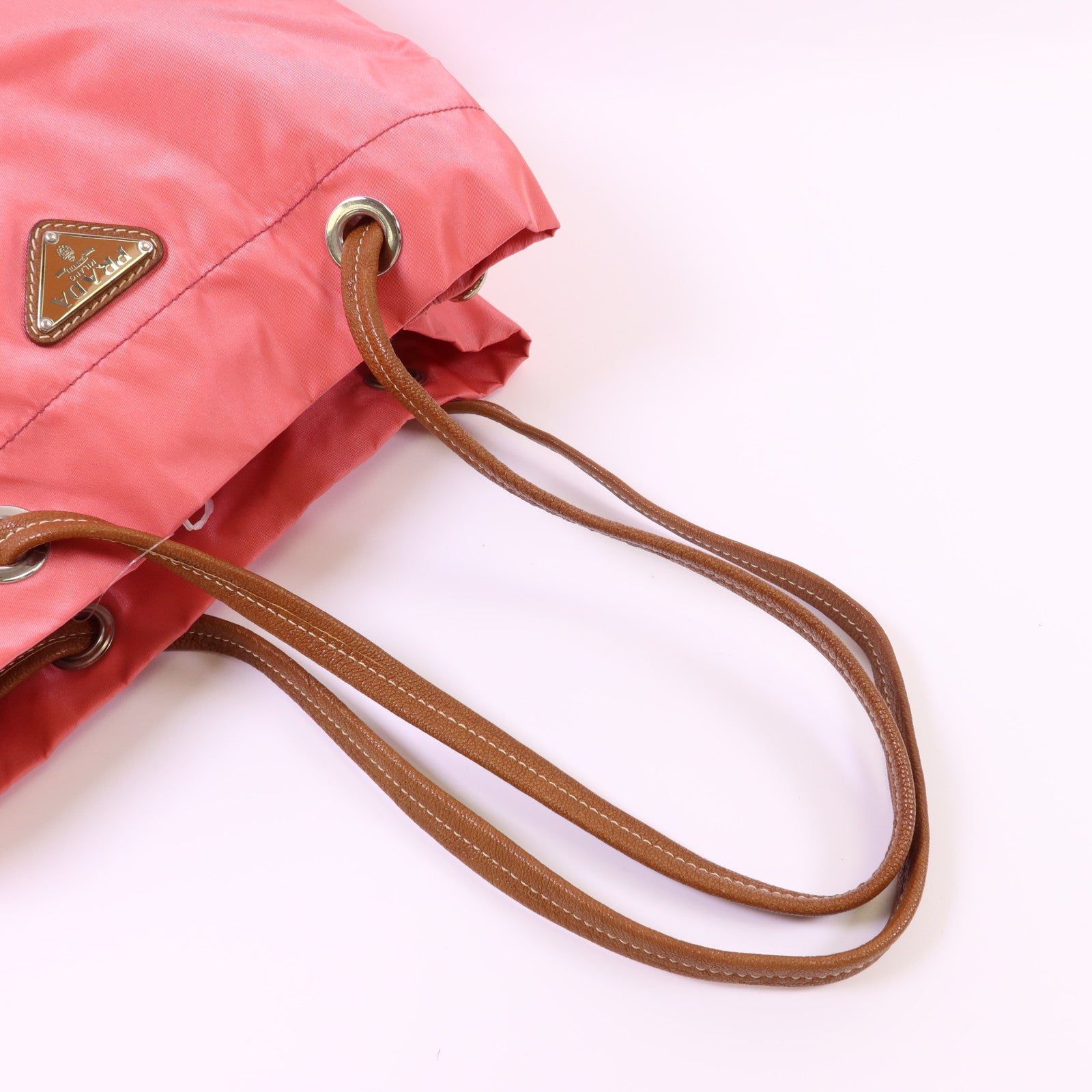 PRADA 尼龍Tessuto Shopping Tote Bag銀扣手挽袋