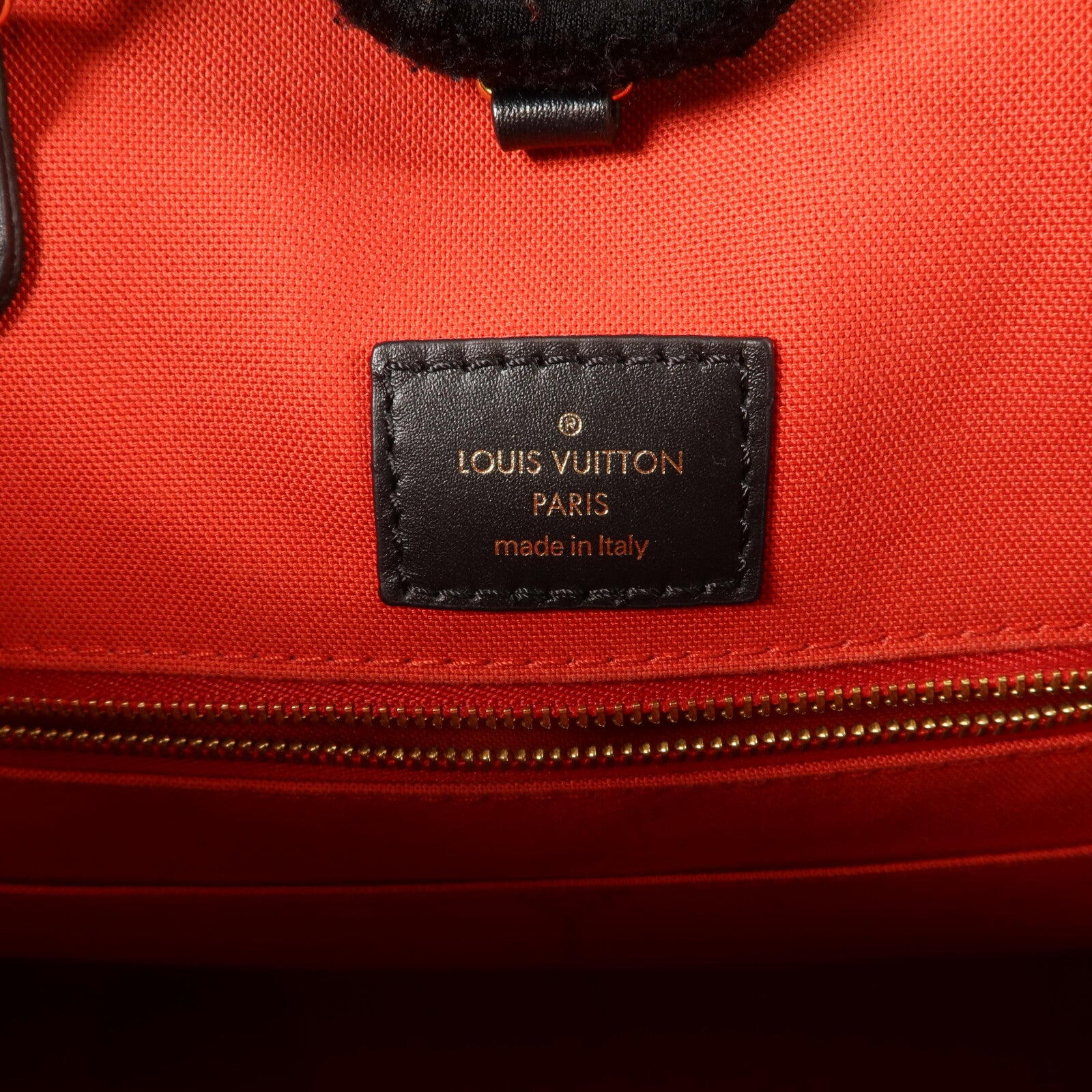 LOUIS VUITTON Monogram Giant On The Go MM金扣手挽肩背兩用袋