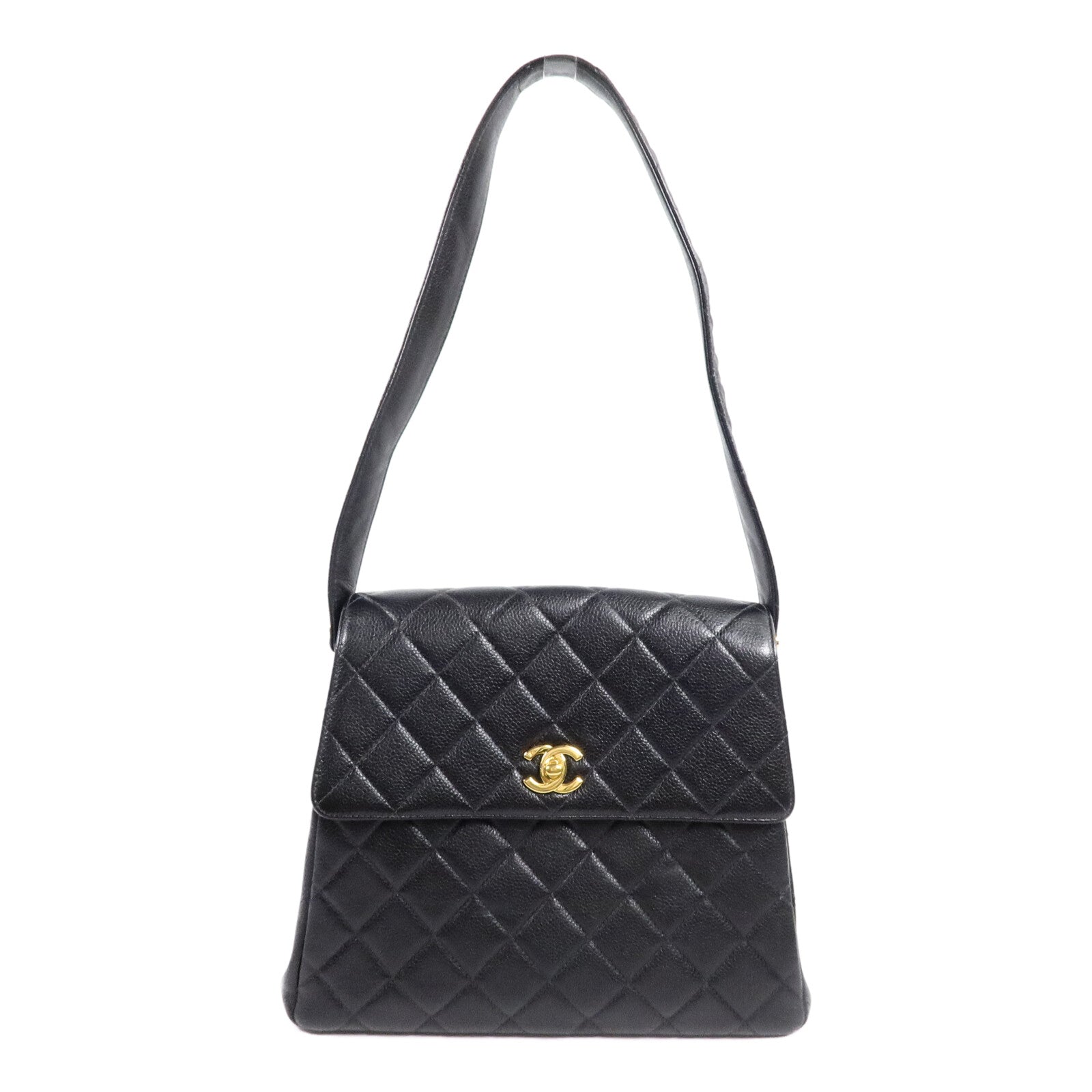 CHANEL 牛皮皮革Vintage Hand Bag肩背袋