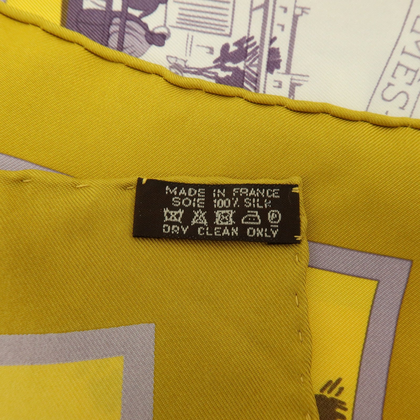 HERMES 絲質Scarf 90x90cm絲巾