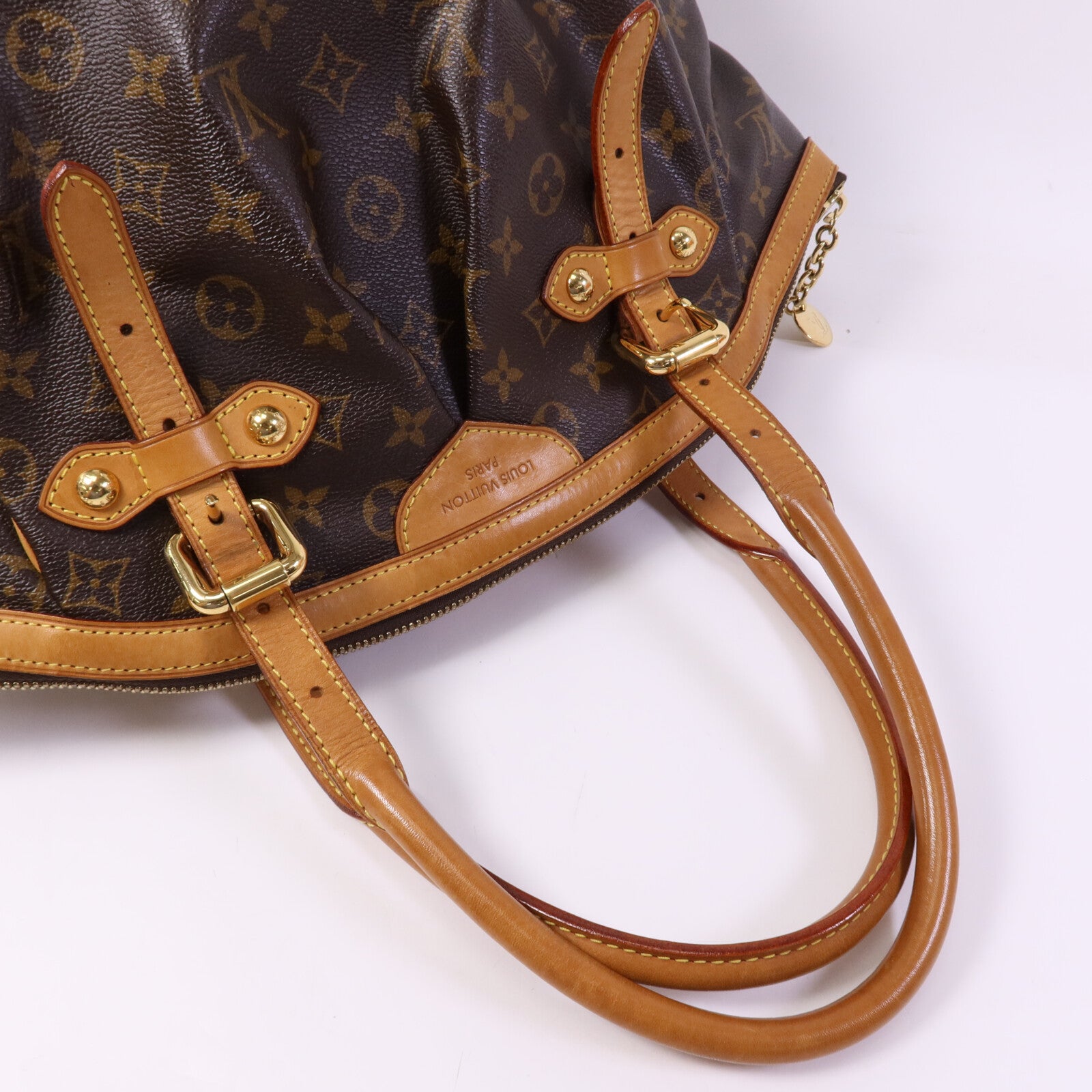 LOUIS VUITTON Monogram Tivoli GM金扣肩背袋