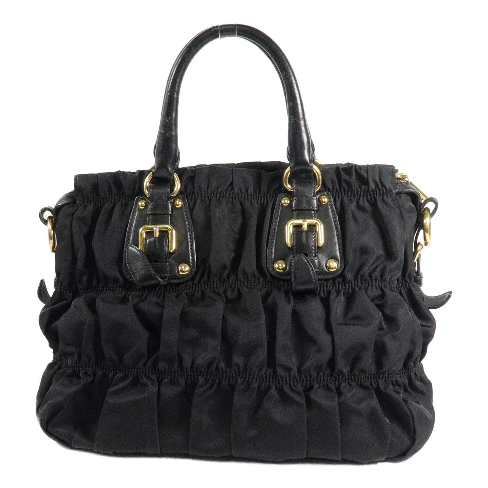 PRADA 尼龍Tessuto Gaufre 2 Way手挽肩背兩用袋