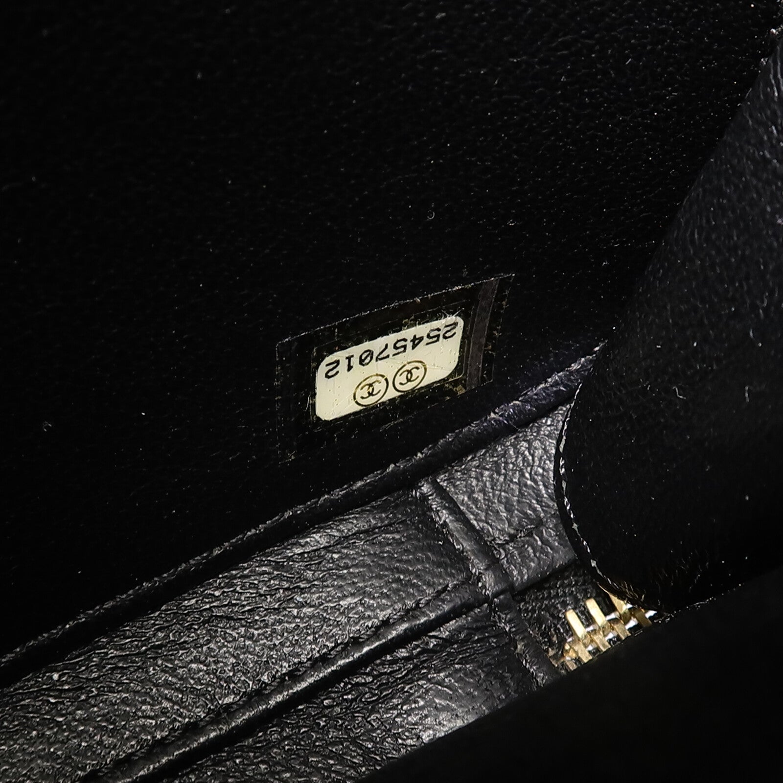 CHANEL 牛皮皮革CC Filigree Vanity Case Medium手挽肩背兩用袋