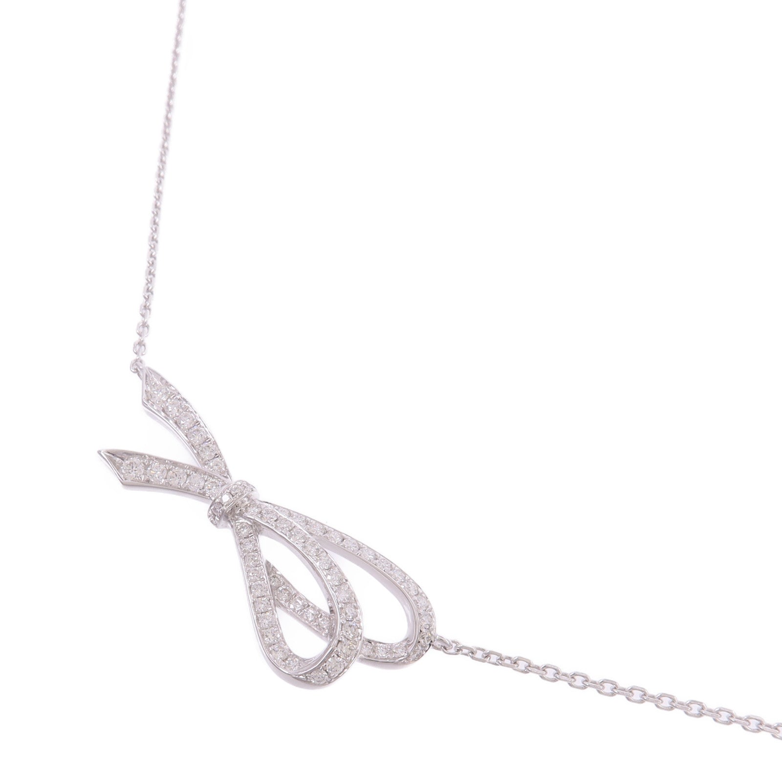 JEWELRY 18K白金Diamond Necklace鑽石項鍊