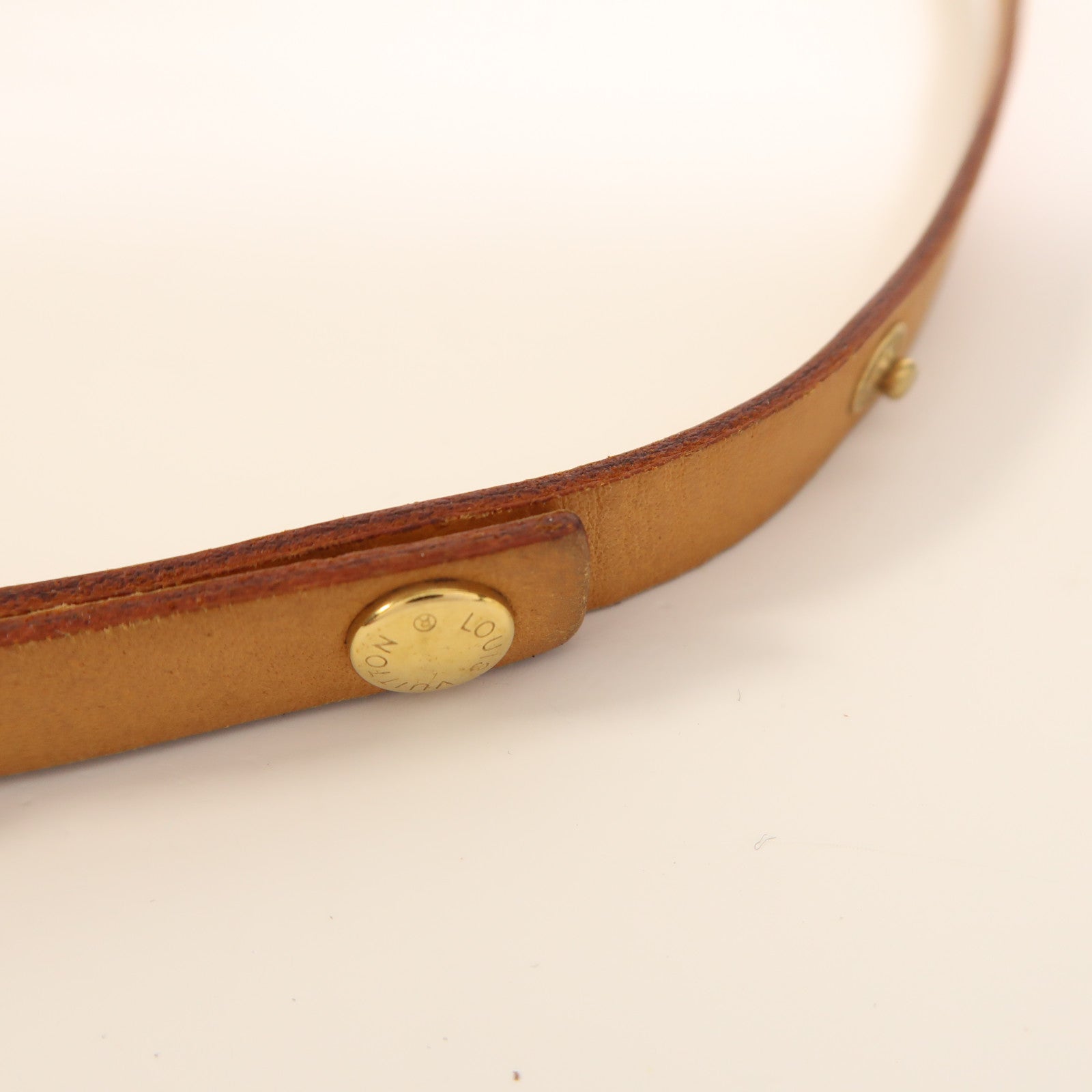 LOUIS VUITTON Monogram Pochette Florentine金扣腰包棕色