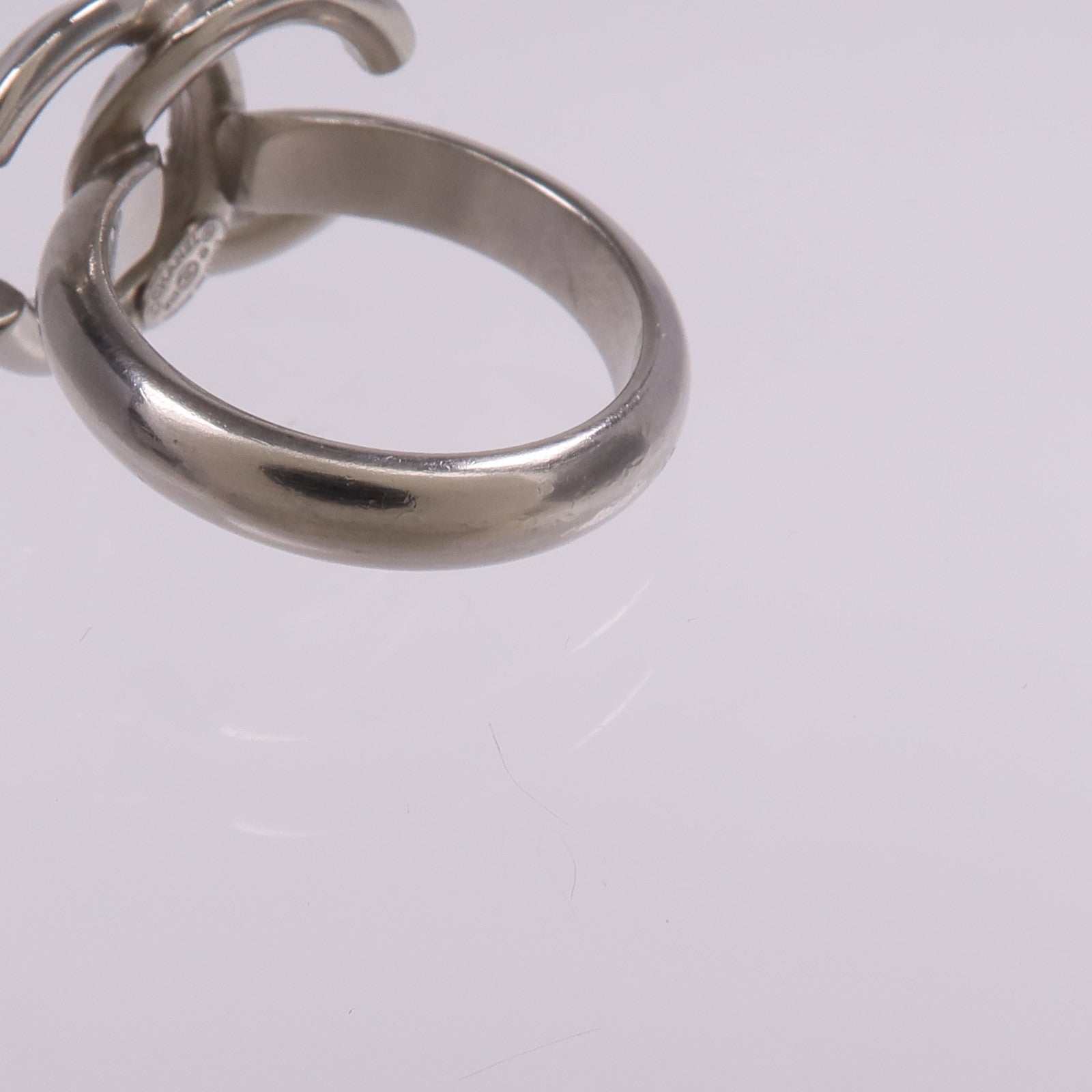 CHANEL 金屬Ring戒指US#6.25