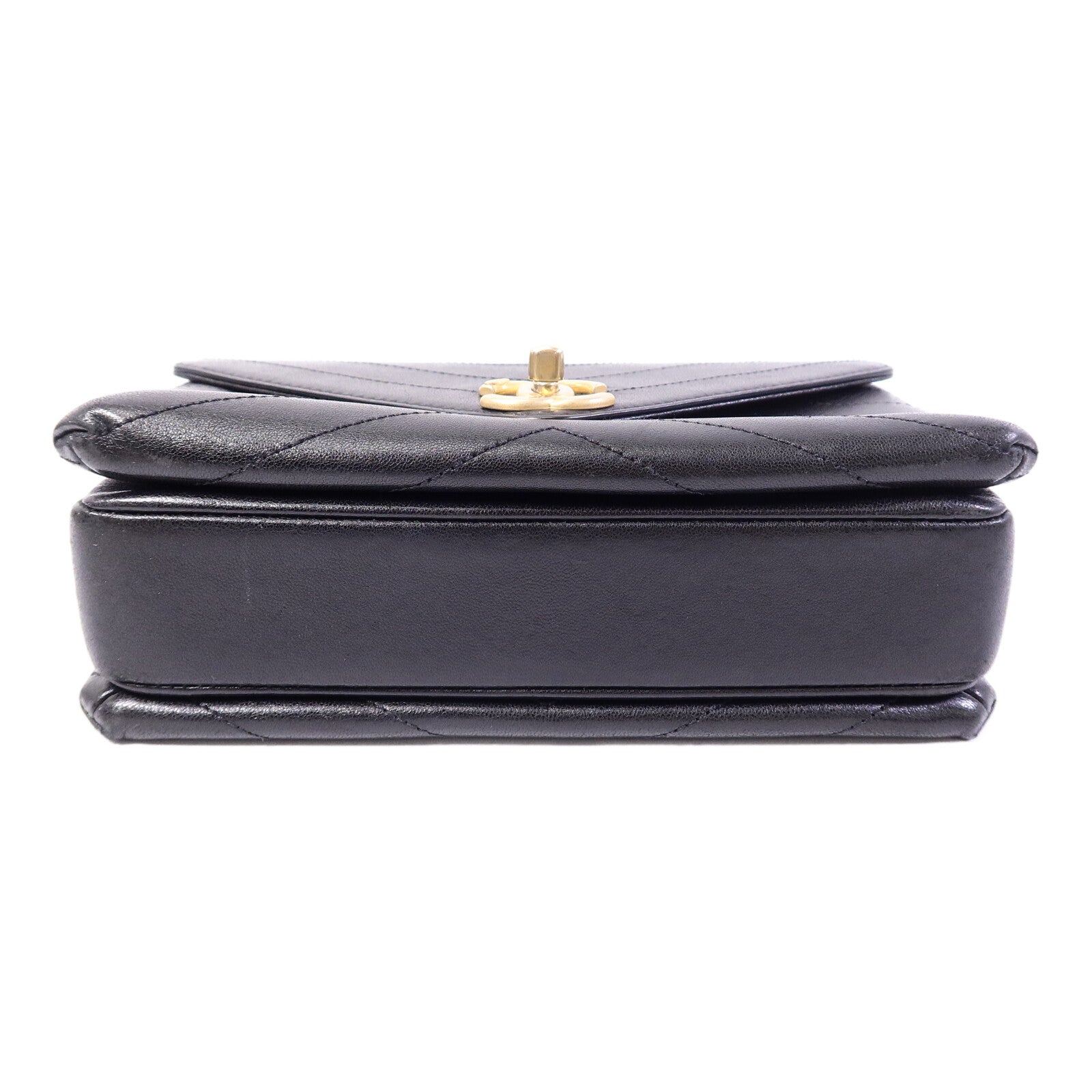 CHANEL 牛皮皮革Chain Shoulder Bag鏈帶肩背袋