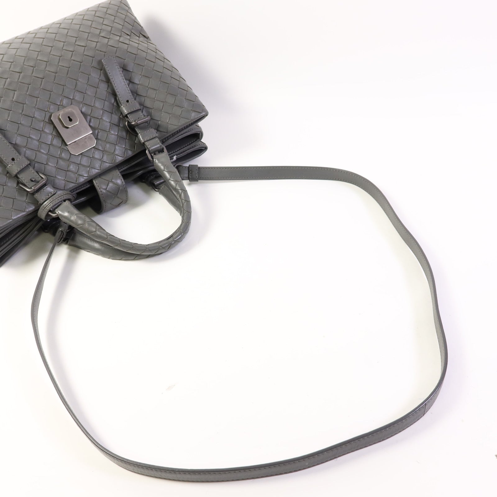 BOTTEGA VENETA 牛皮皮革2 Way Shoudler手挽肩背兩用袋