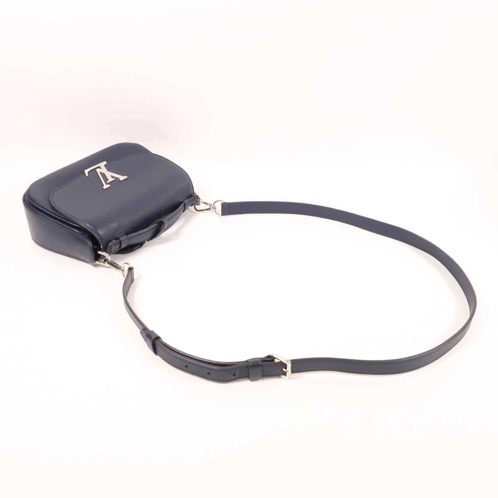 LOUIS VUITTON 牛皮皮革Vivienne NM銀扣手挽肩背兩用袋