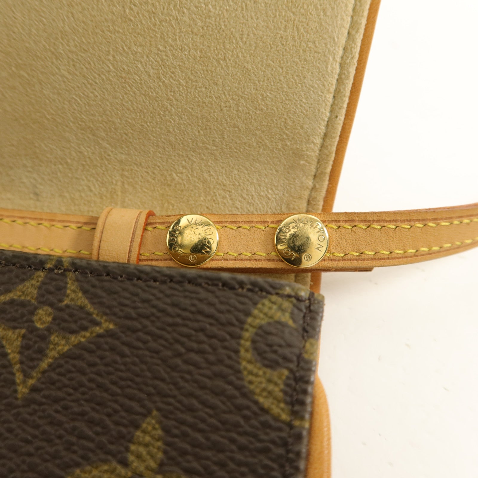 LOUIS VUITTON Monogram Pochette Twin GM肩背袋