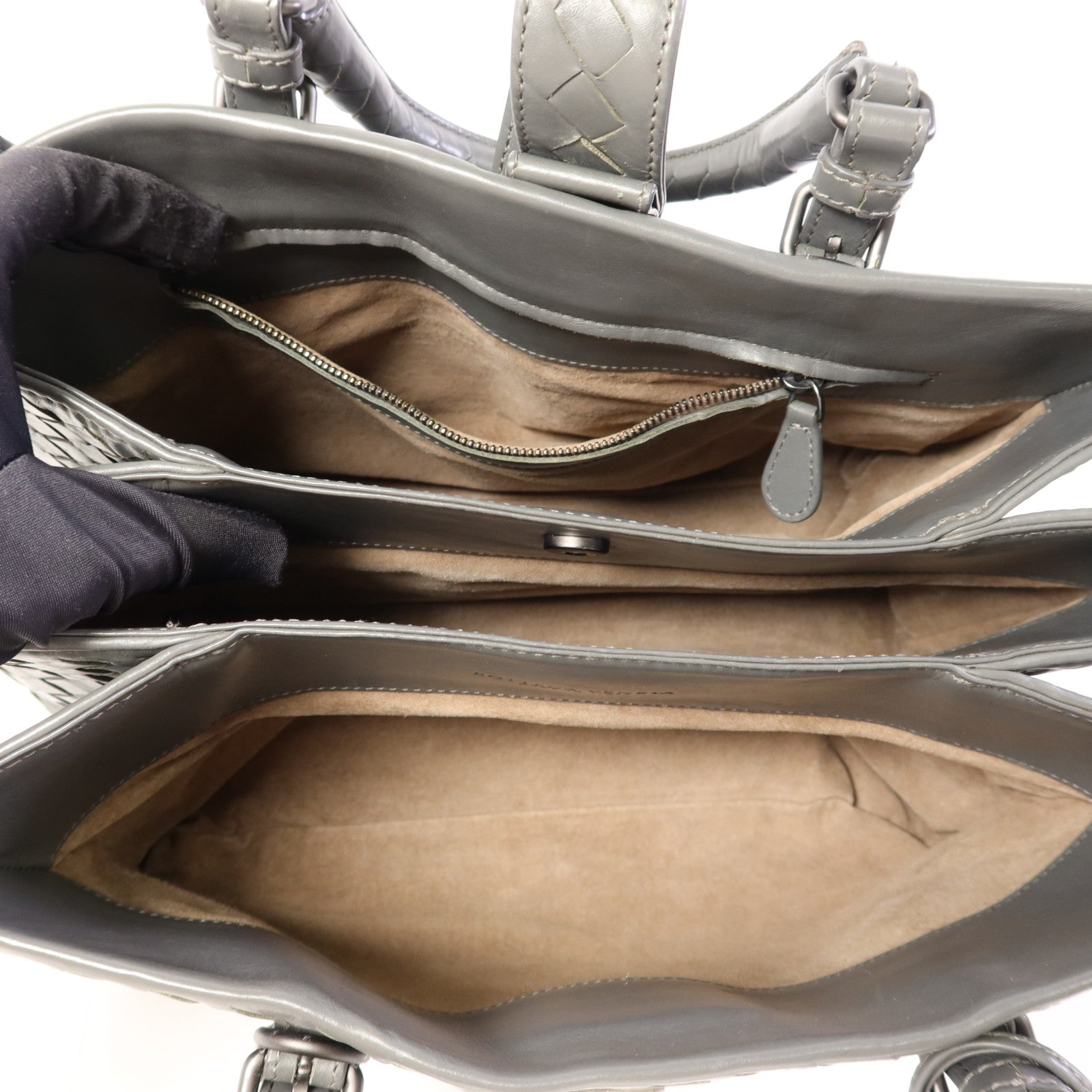 BOTTEGA VENETA 牛皮皮革2 Way Shoudler手挽肩背兩用袋