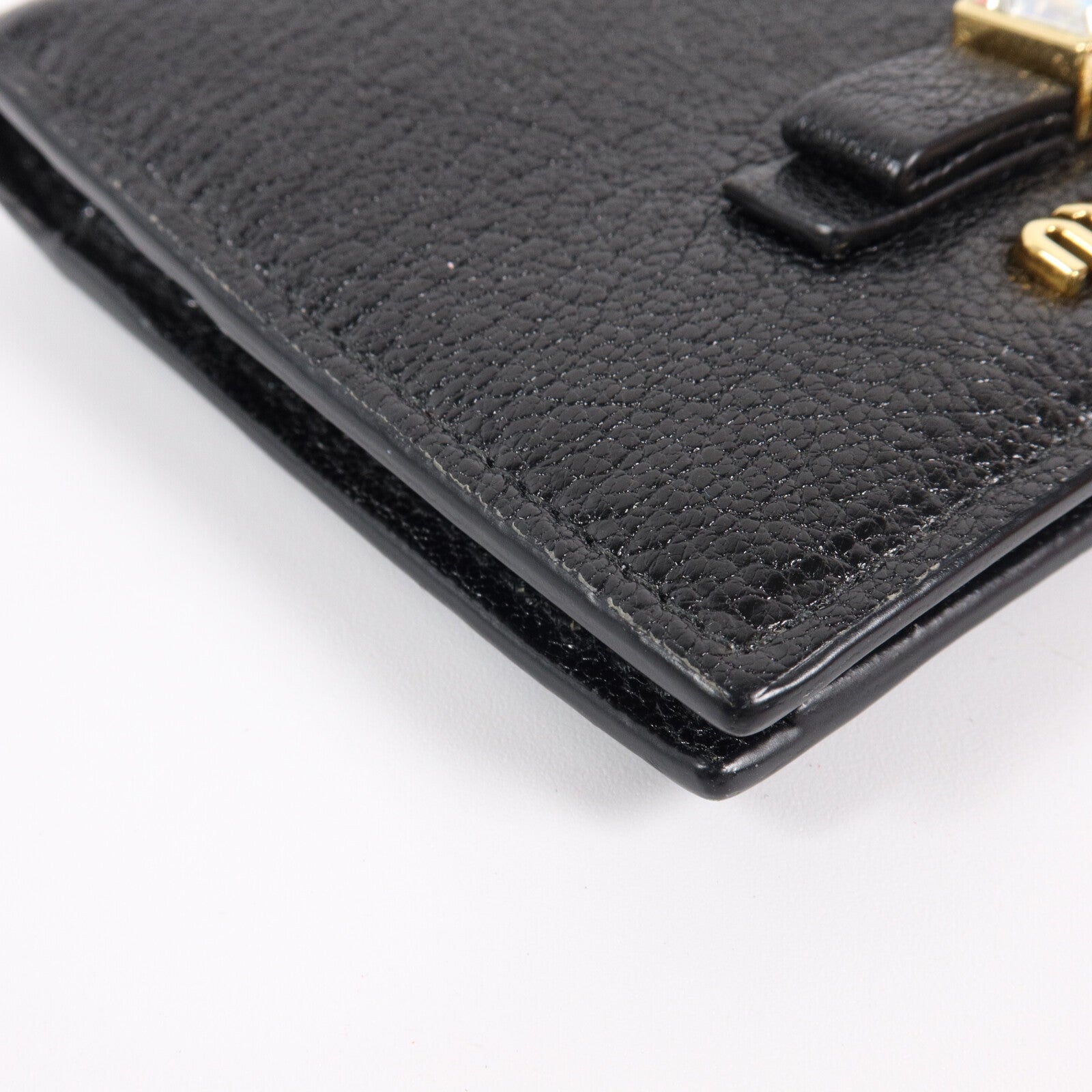 Miu Miu 牛皮皮革Madras Wallet錢包