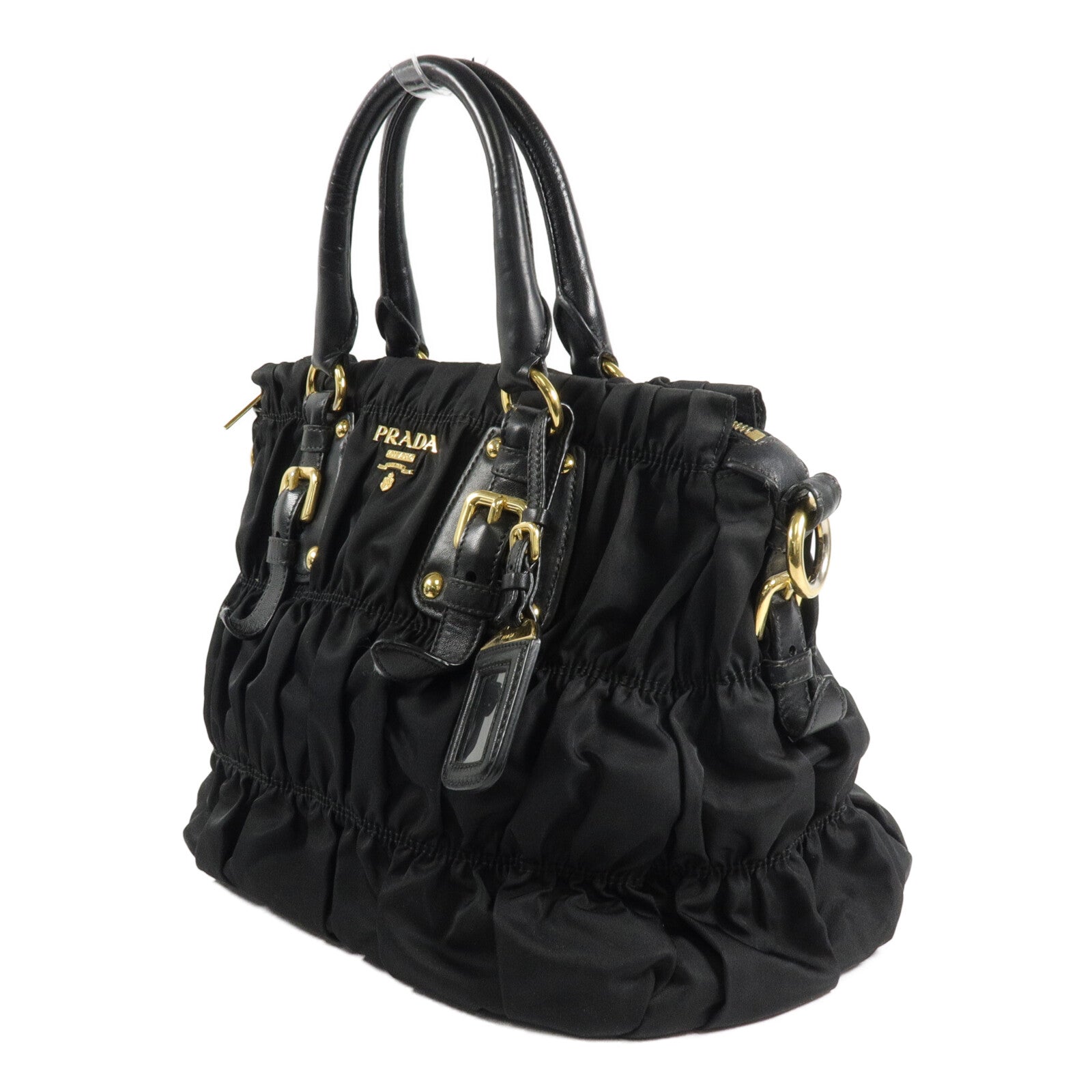 PRADA 尼龍Tessuto Gaufre 2 Way手挽肩背兩用袋