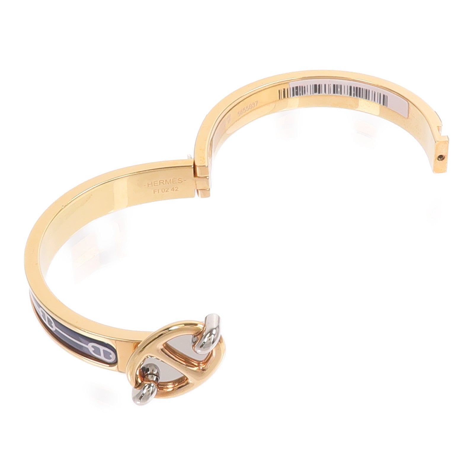 HERMES 金屬/琺瑯Mini Clic Chaine d'Ancre Bracelet手鐲
