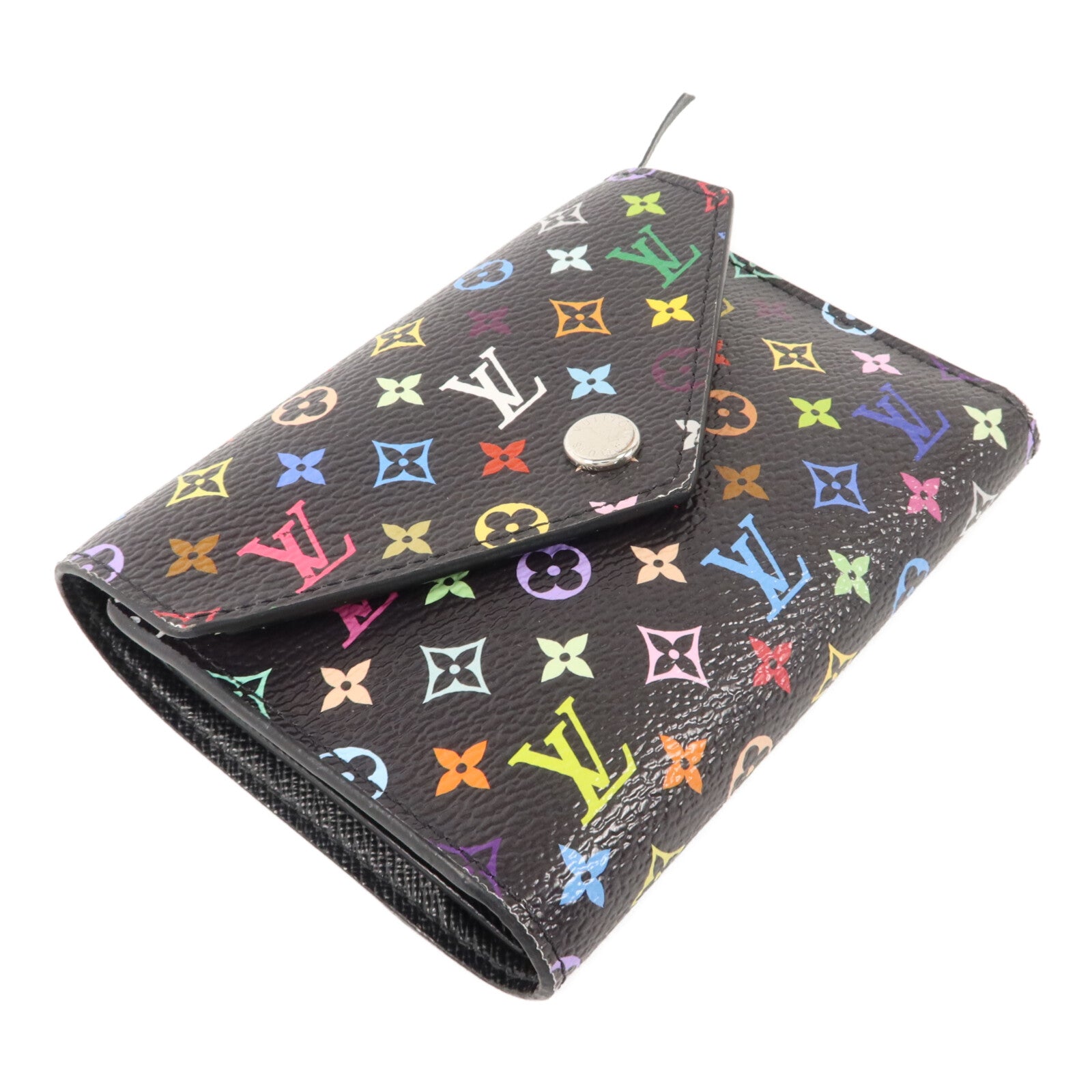 LOUIS VUITTON Monogram Multicolore LV X TM Victorine Wallet錢包