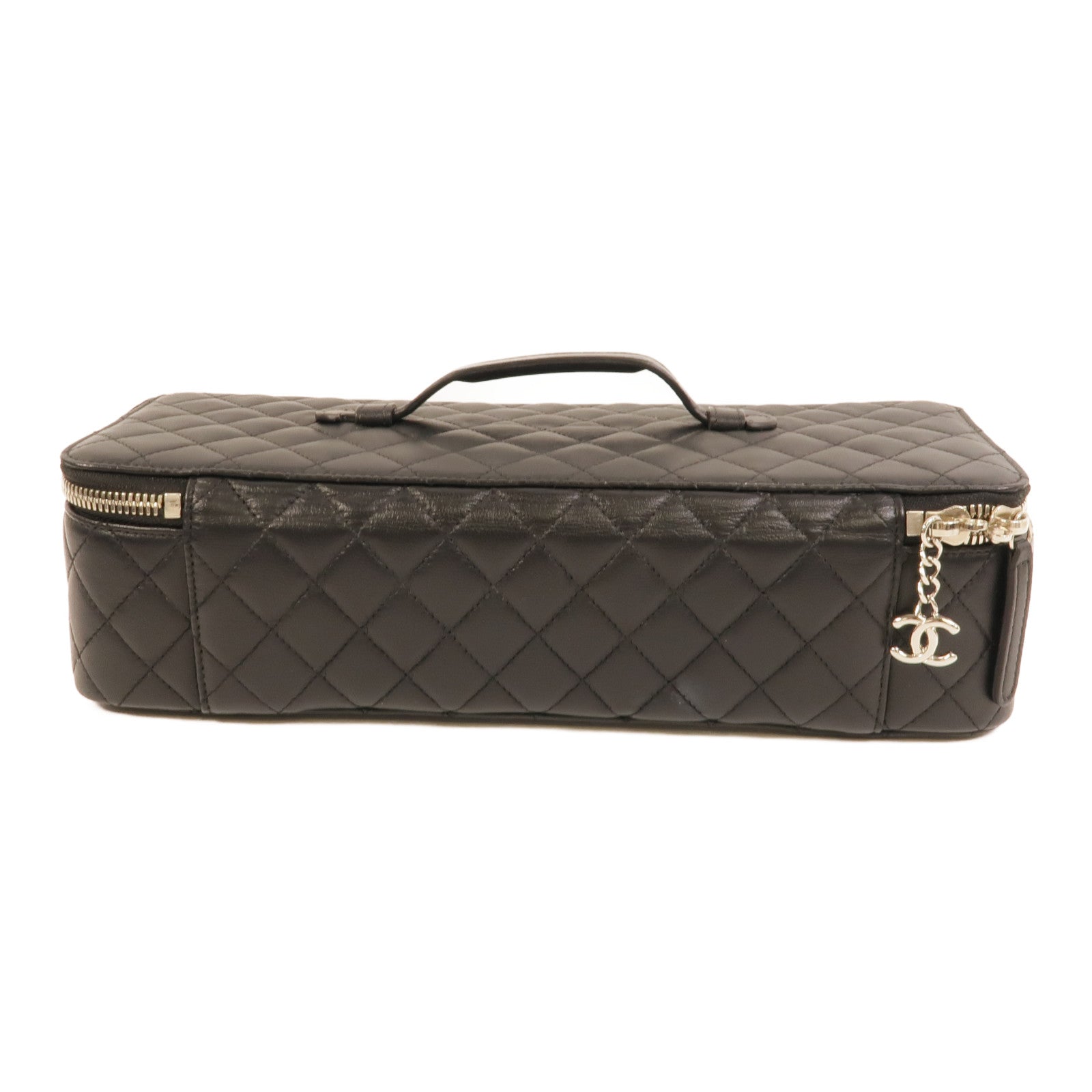 CHANEL 羊皮皮革Jewelry Box手挽袋