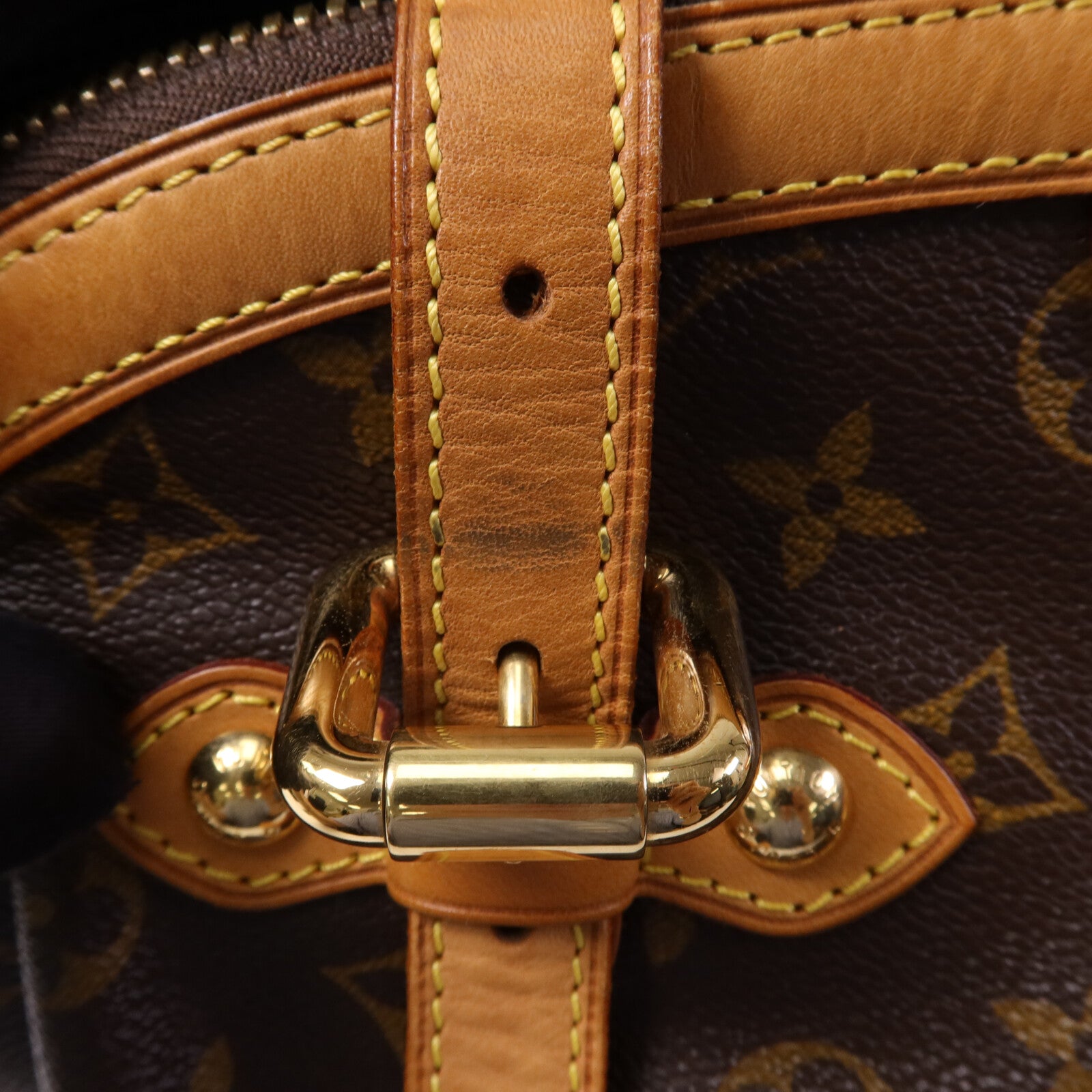LOUIS VUITTON Monogram Tivoli GM金扣肩背袋