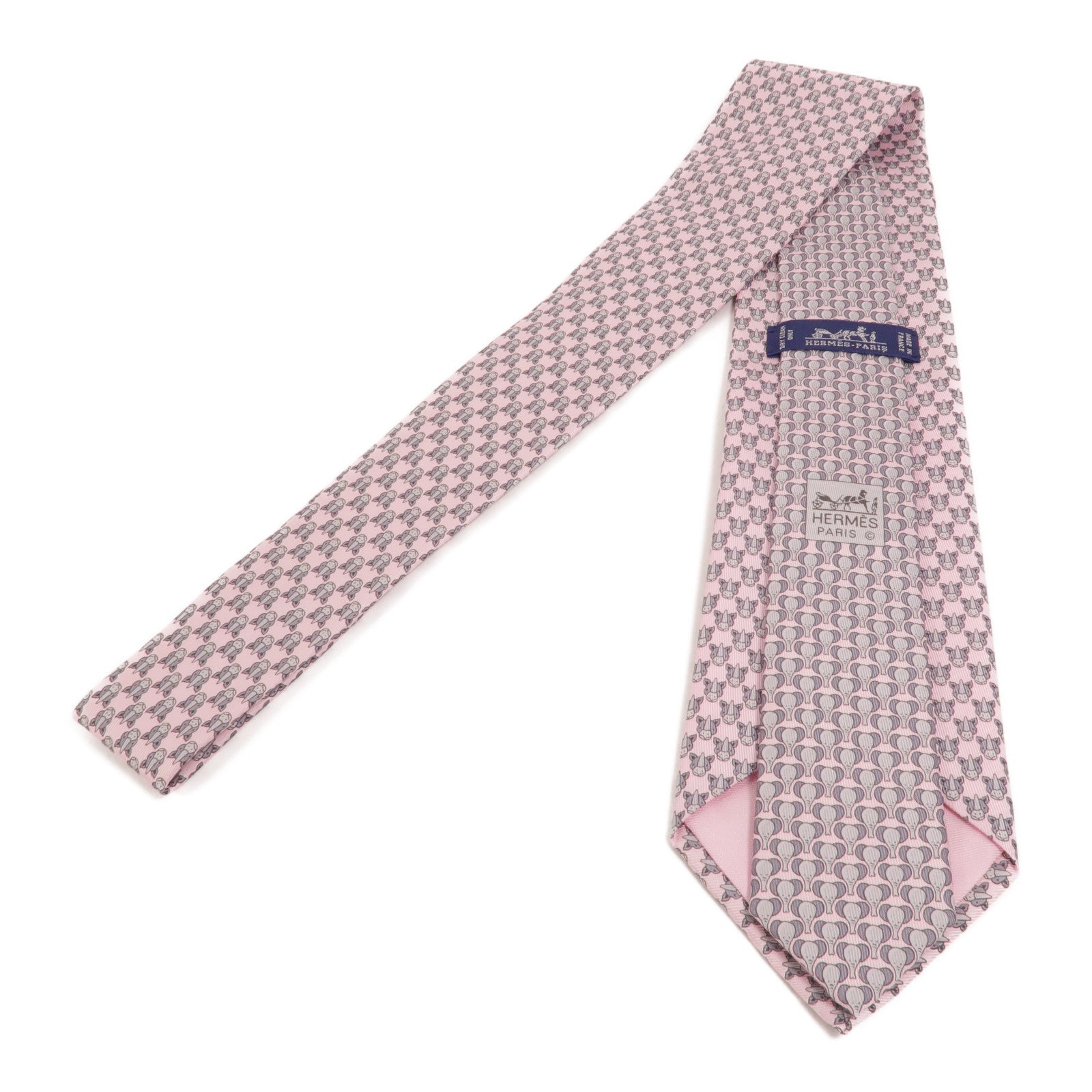 HERMES 絲質Necktie領帶