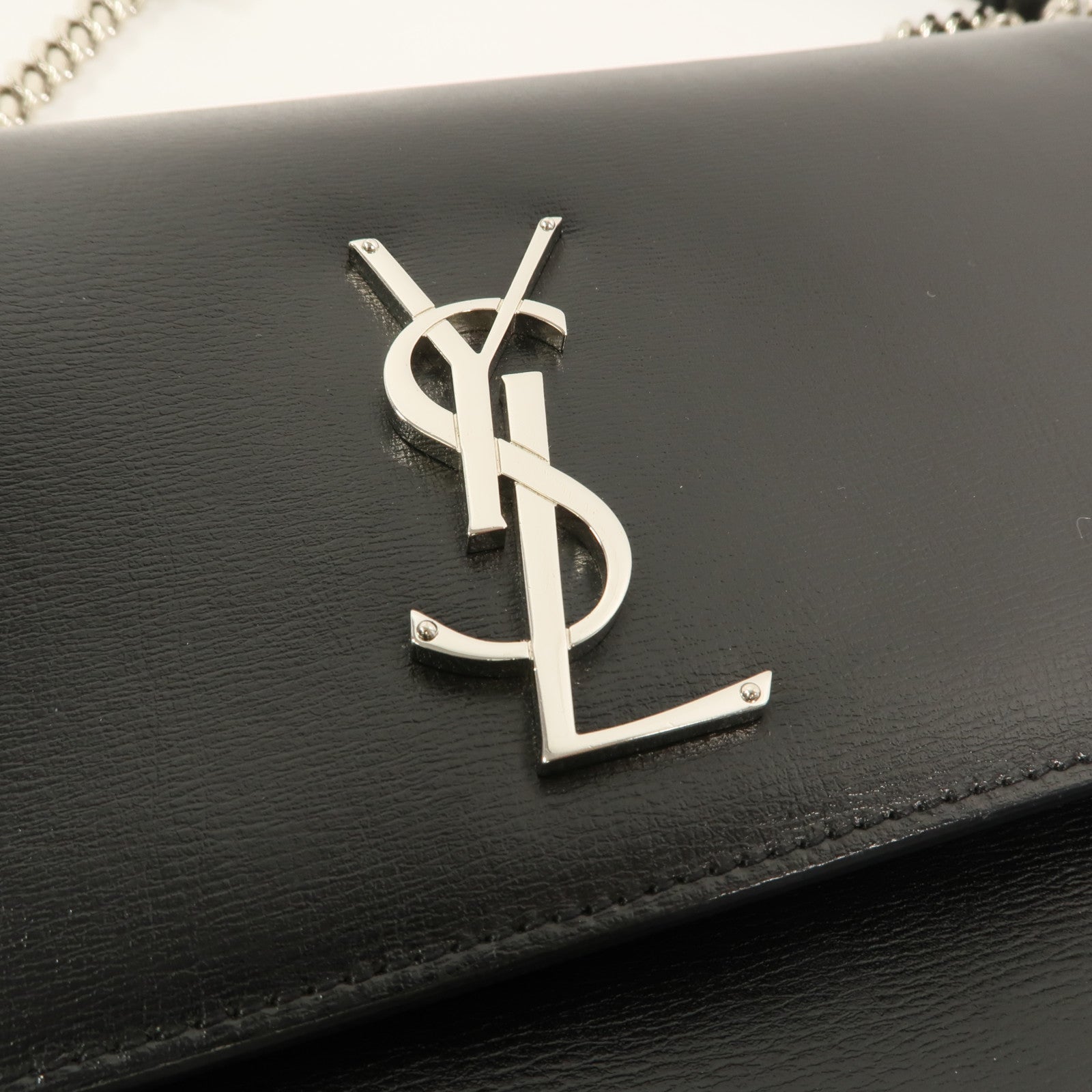 SAINT LAURENT 牛皮皮革Sunset Medium鏈帶肩背袋