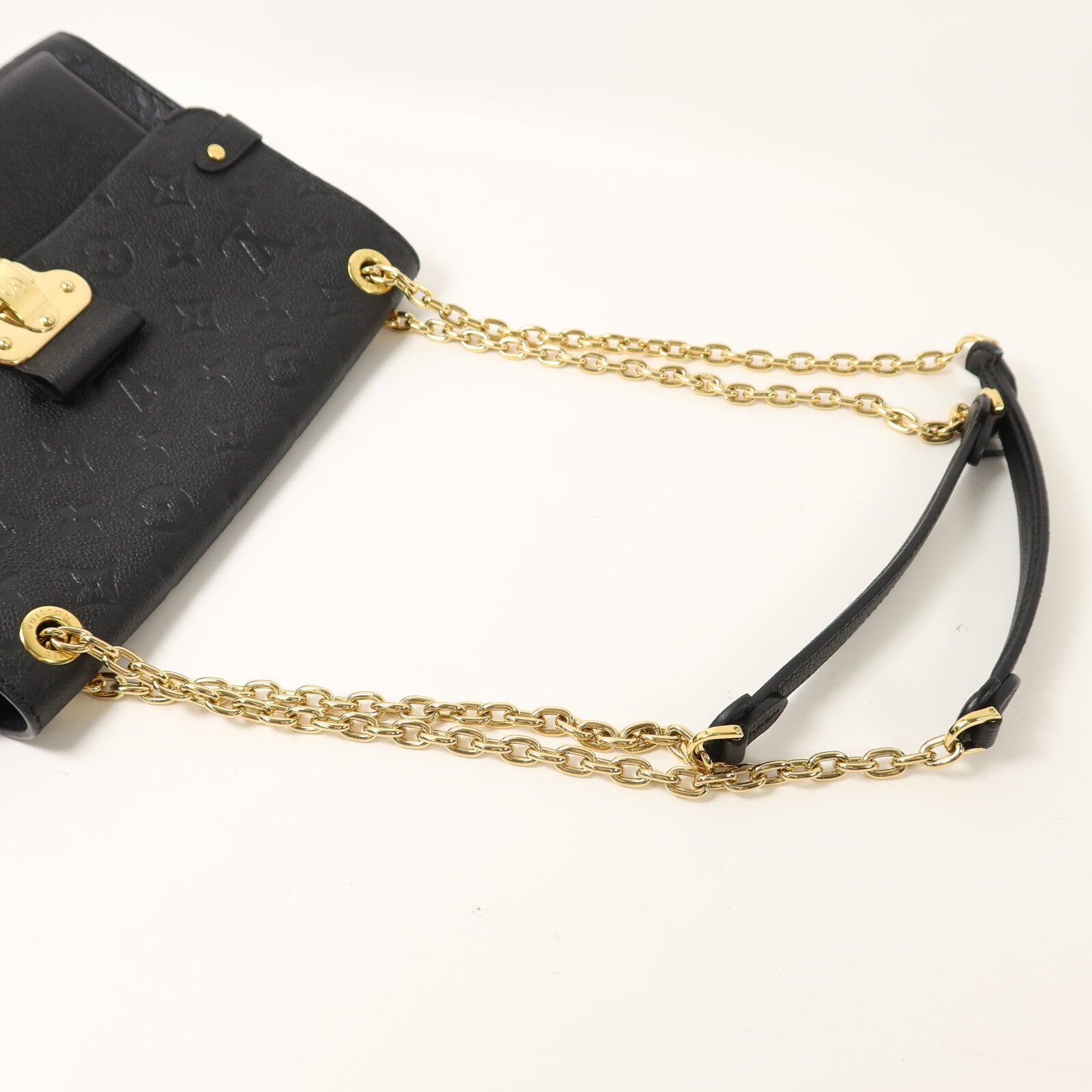 LOUIS VUITTON Monogram Empreinte Vavin PM鏈帶肩背袋