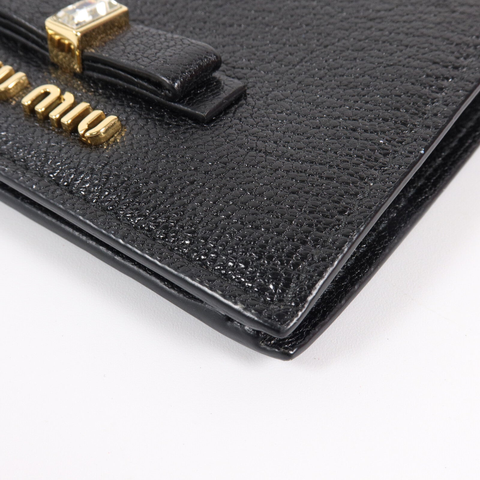 Miu Miu 牛皮皮革Madras Wallet錢包