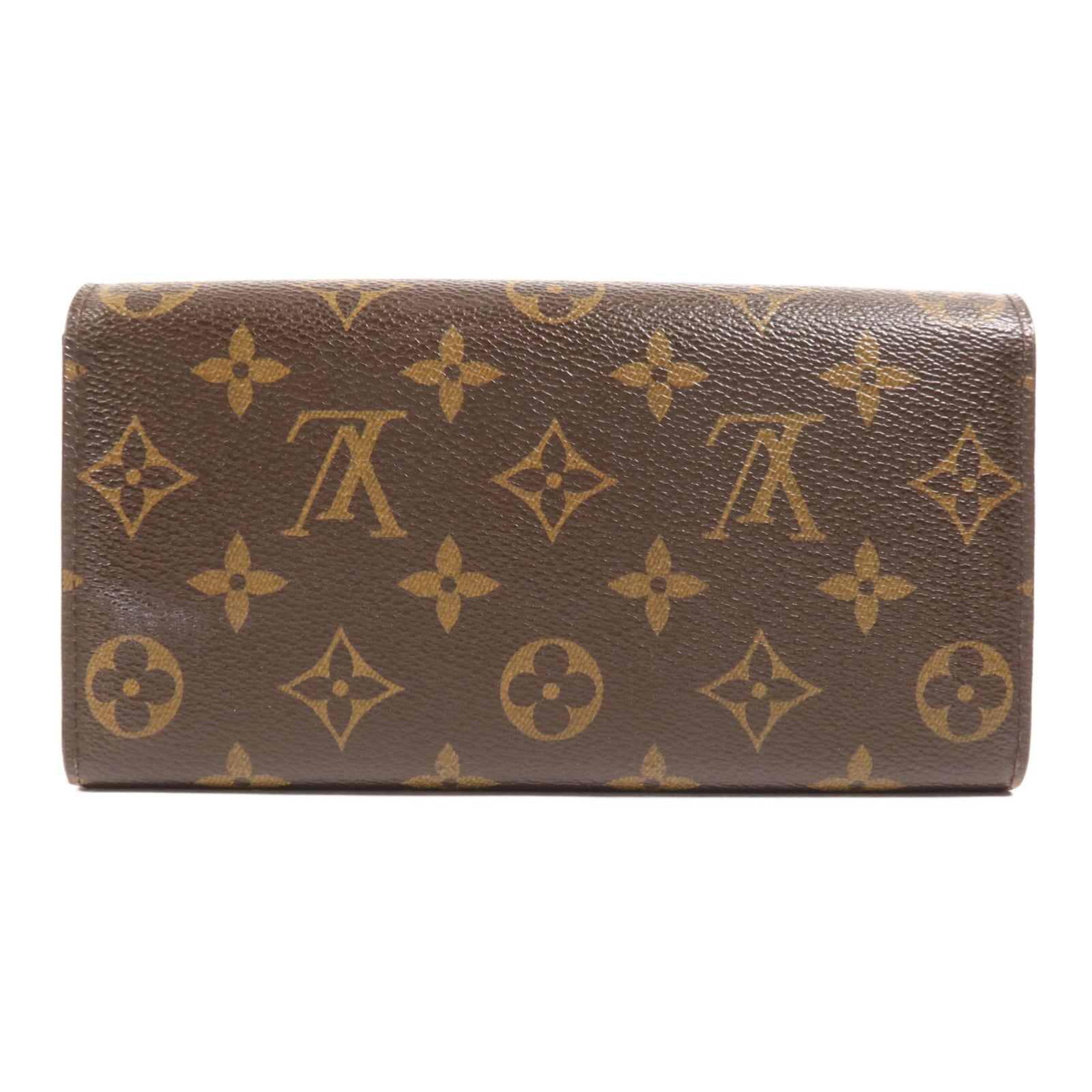 LOUIS VUITTON Monogram Portefeuille Sarah金扣長錢包