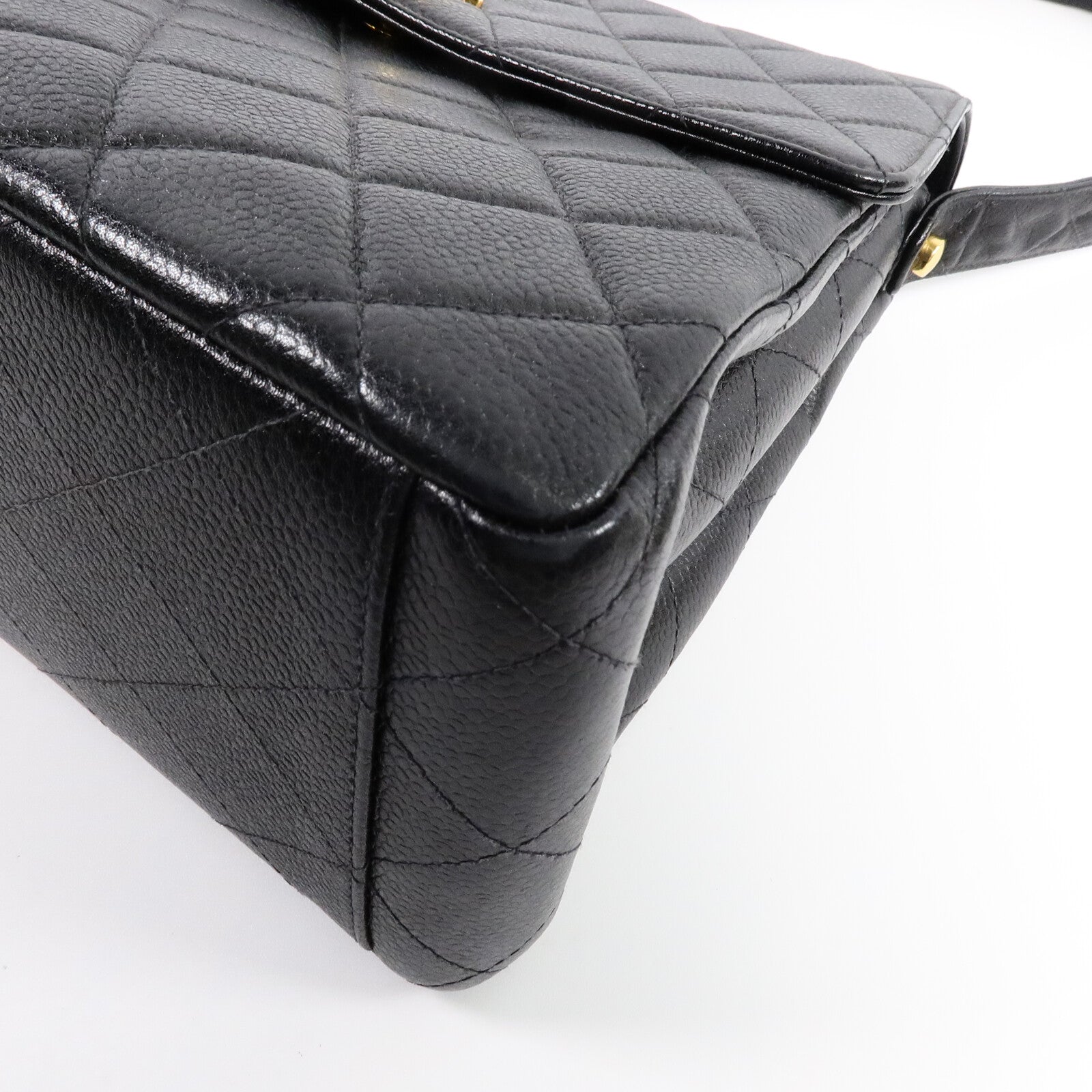 CHANEL 牛皮皮革Vintage Hand Bag肩背袋