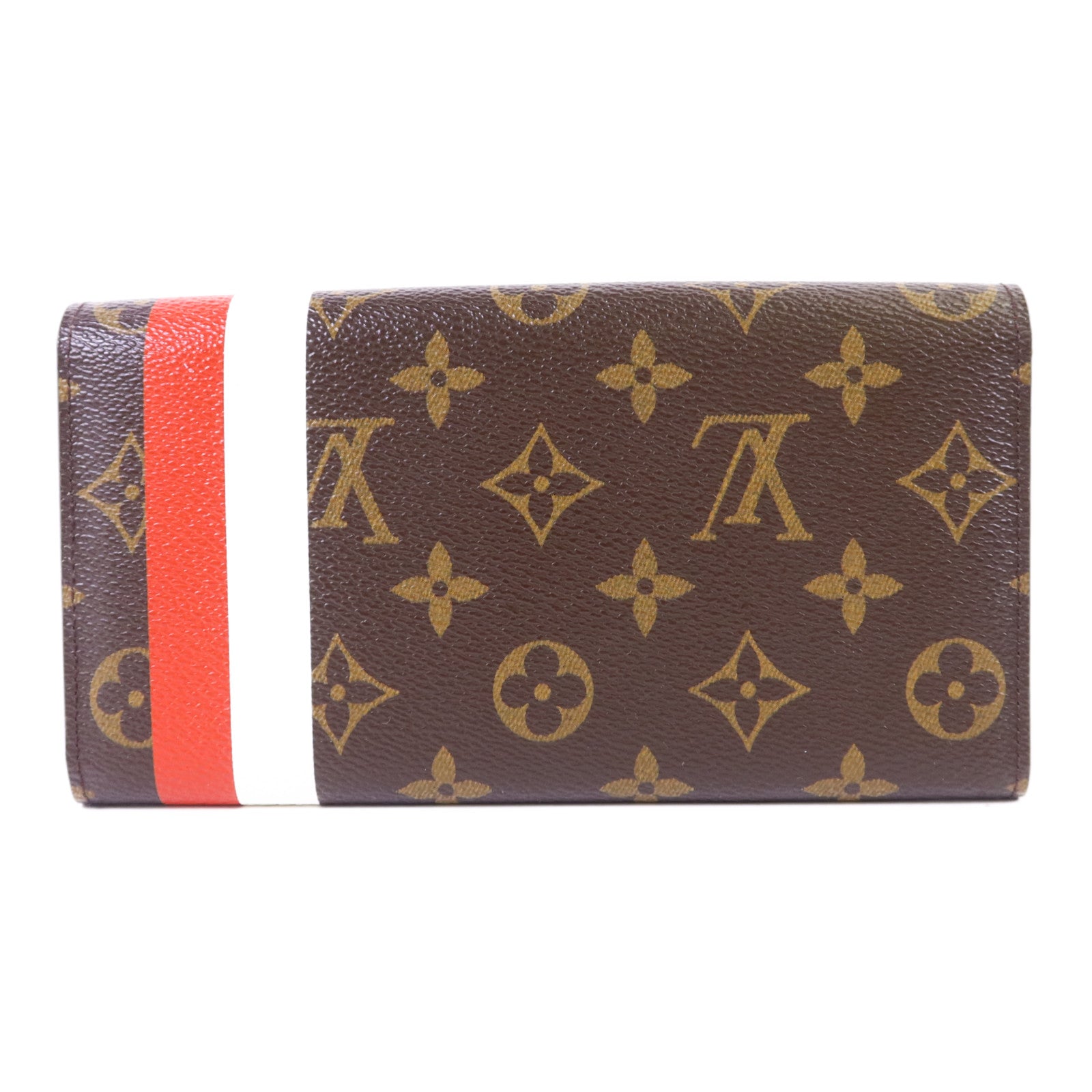 LOUIS VUITTON Monogram Groom Portrfeuille Sarah金扣長錢包