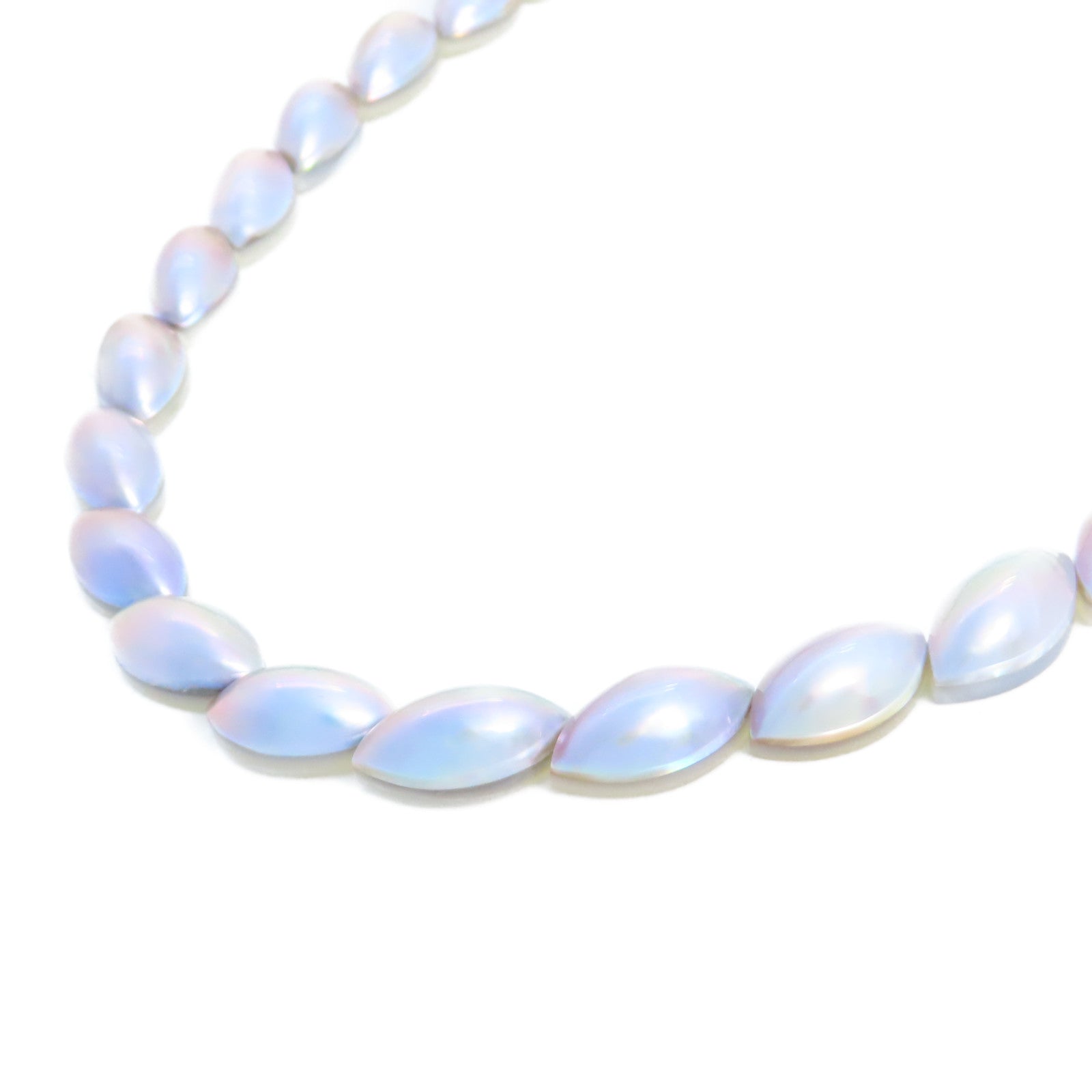 TASAKI 18K白金/馬貝珍珠Mabe Pearl Necklace and Earrings 2piece set項鏈/耳環套裝
