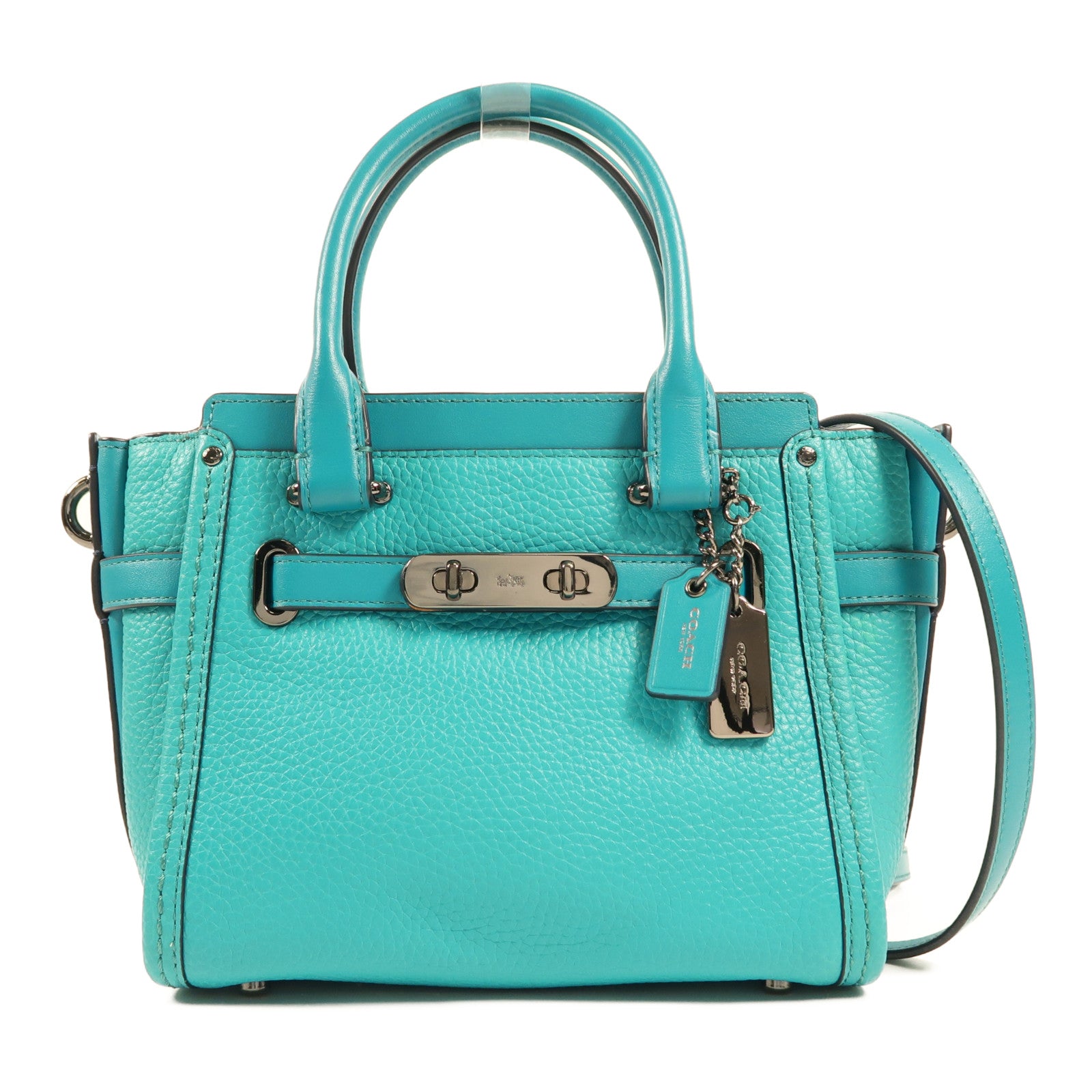 COACH 牛皮皮革Shoulder Bag手挽肩背兩用袋