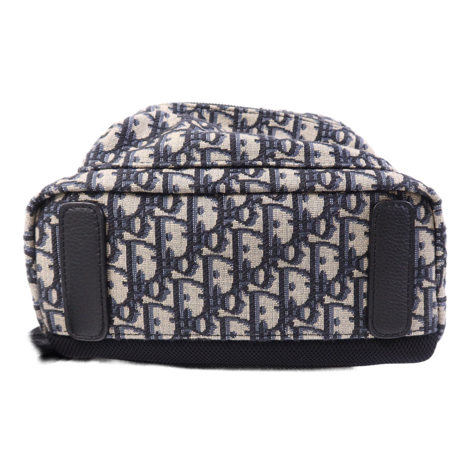 Dior 帆布Oblique Backpack銀扣背包