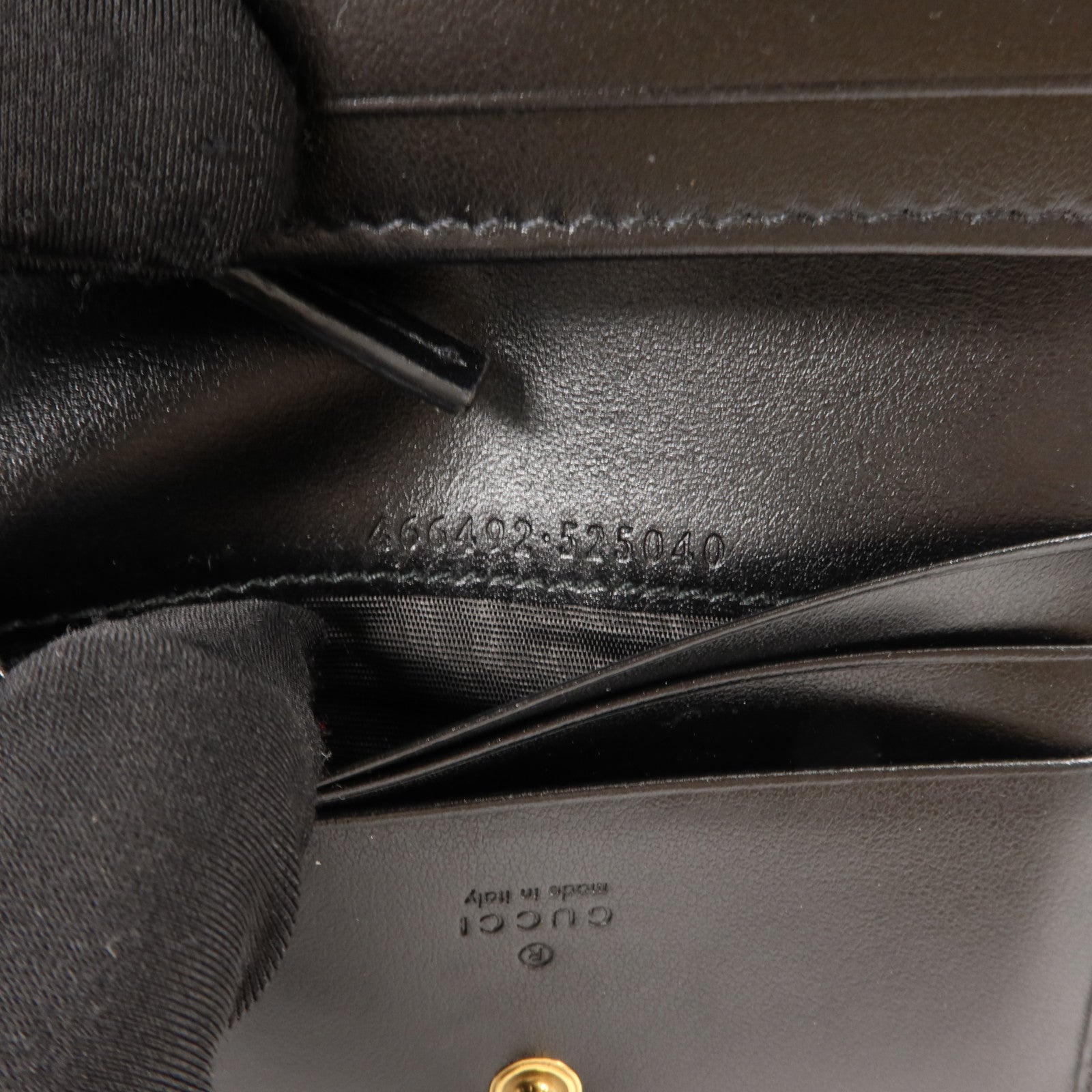 GUCCI 牛皮皮革GG Marmont Card Case Wallet錢包