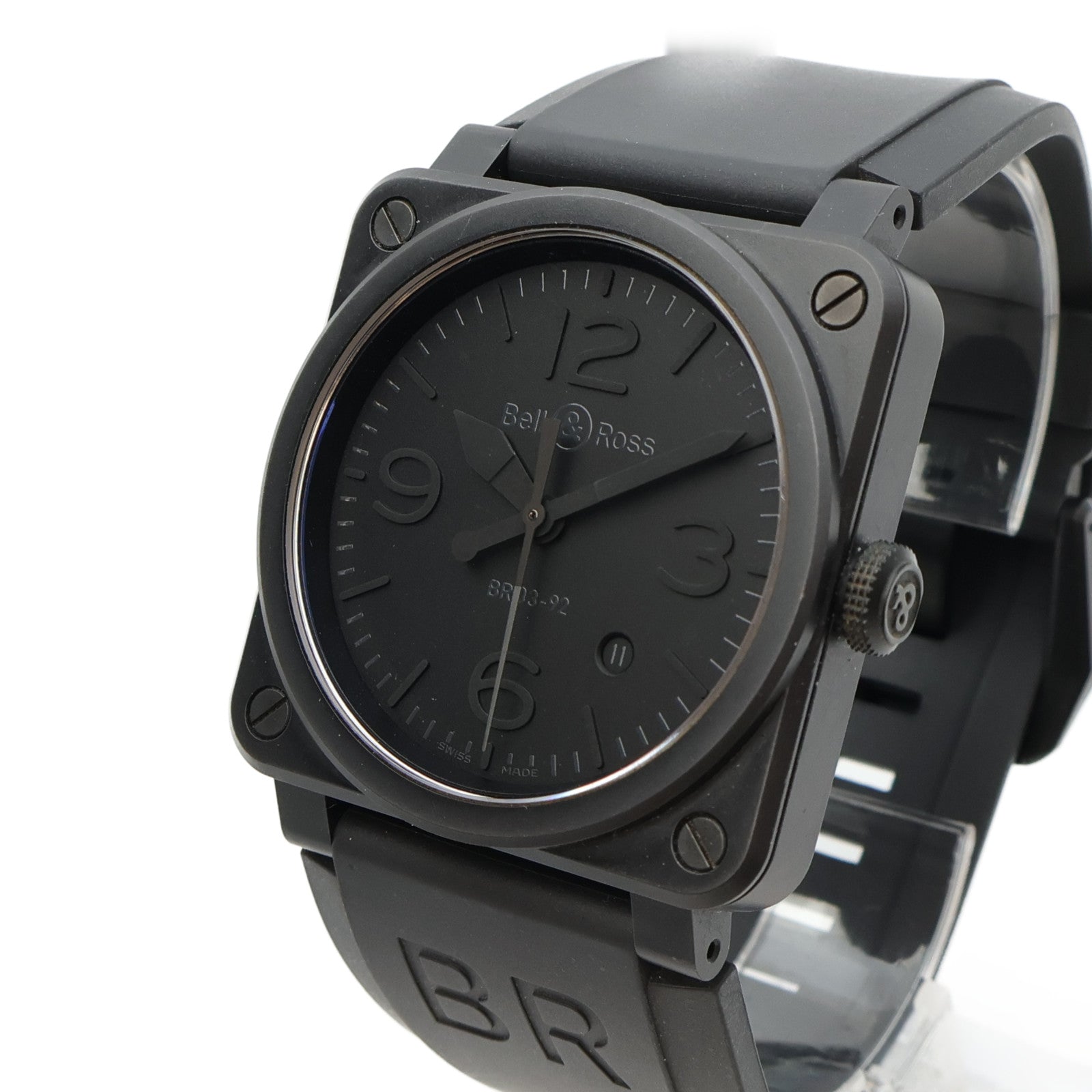 Bell＆Ross Aviation Type Military Spec BR0392-CBL