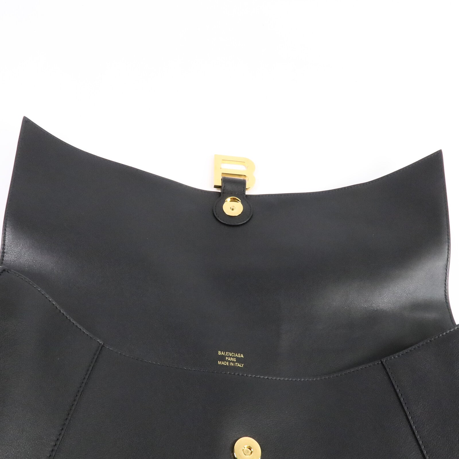 BALENCIAGA 牛皮皮革Hourglass Soft Large手挽肩背兩用袋