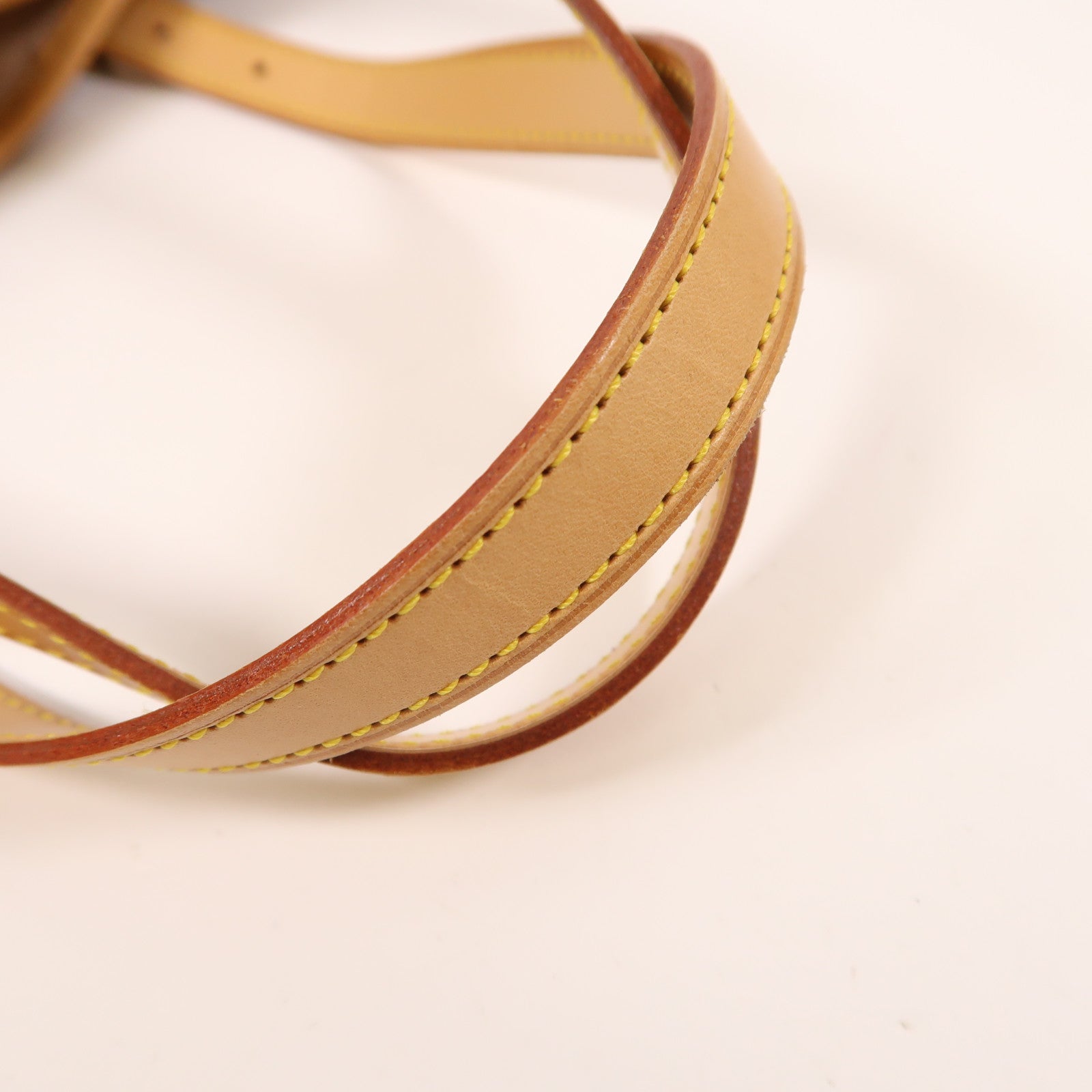 LOUIS VUITTON Monogram Bucket GM金扣手挽袋棕色