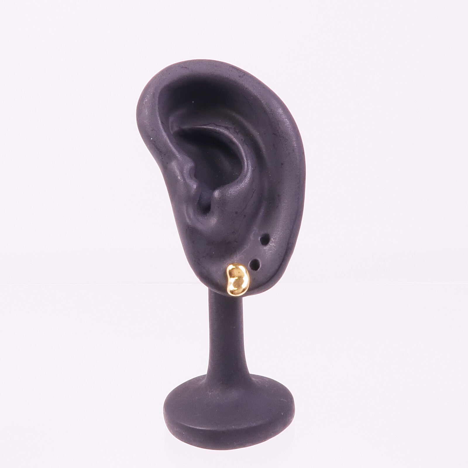 TIFFANY＆CO 18K玫瑰金Elsa Peretti Bean Design Earrings耳環