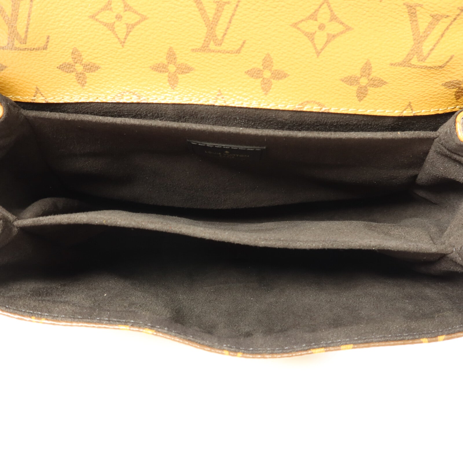 LOUIS VUITTON Monogram Reverse Pochette Metis金扣手挽肩背兩用袋